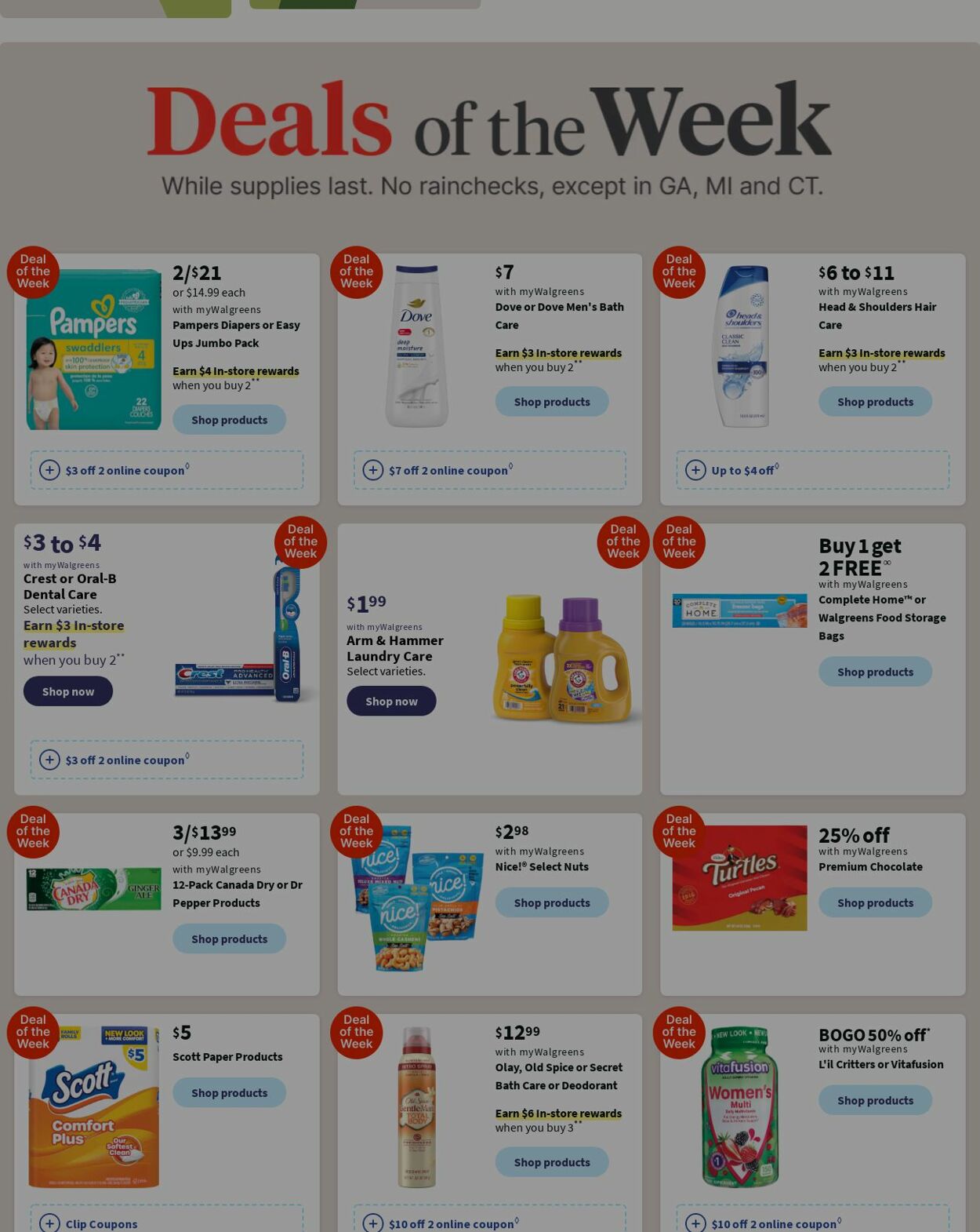 Weekly ad Walgreens 07/15/2024 - 07/24/2024