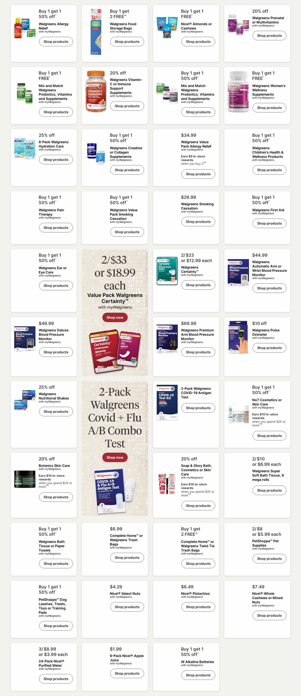 Weekly ad Walgreens 09/22/2025 - 10/01/2025