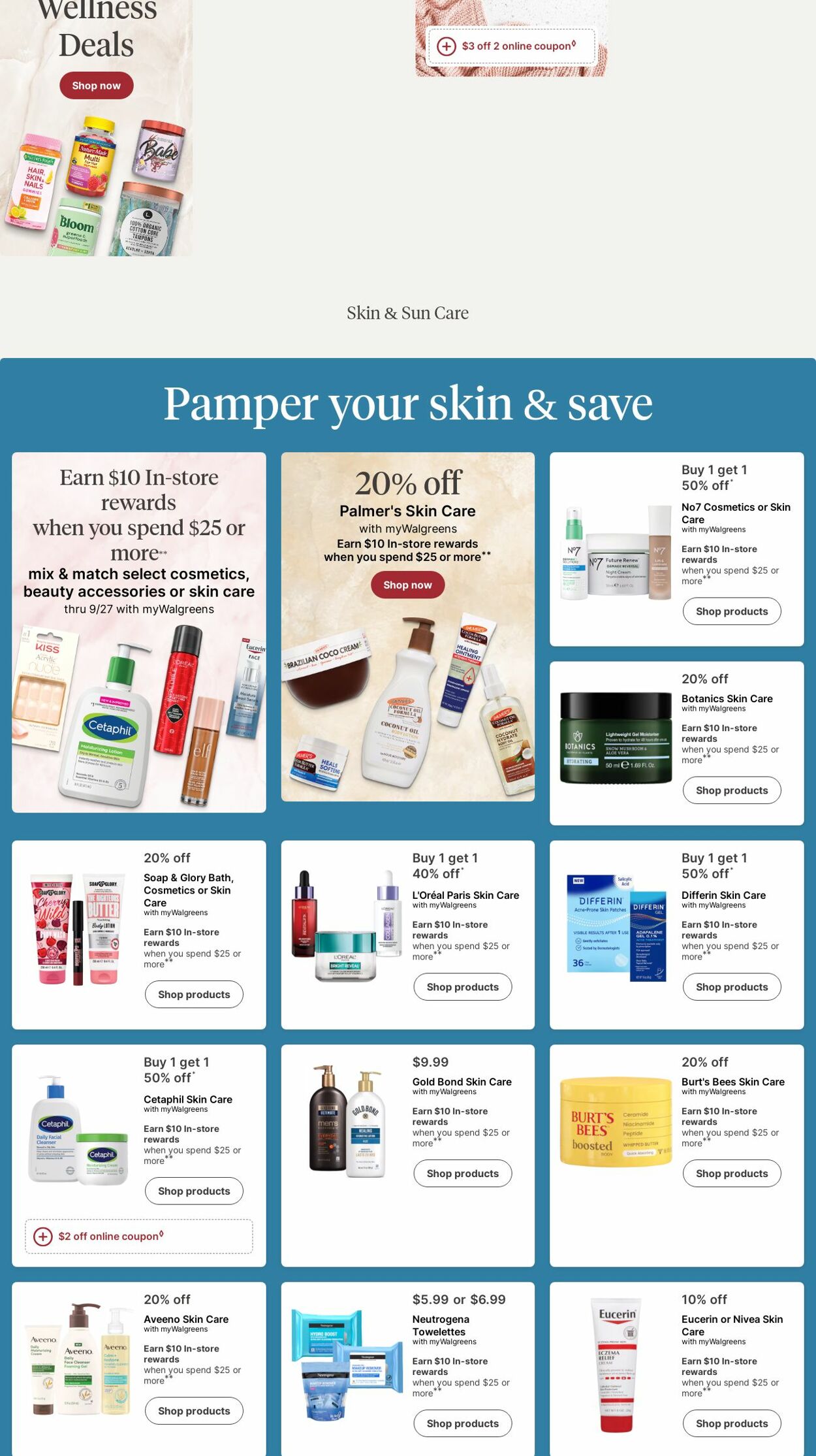 Weekly ad Walgreens 09/22/2025 - 10/01/2025