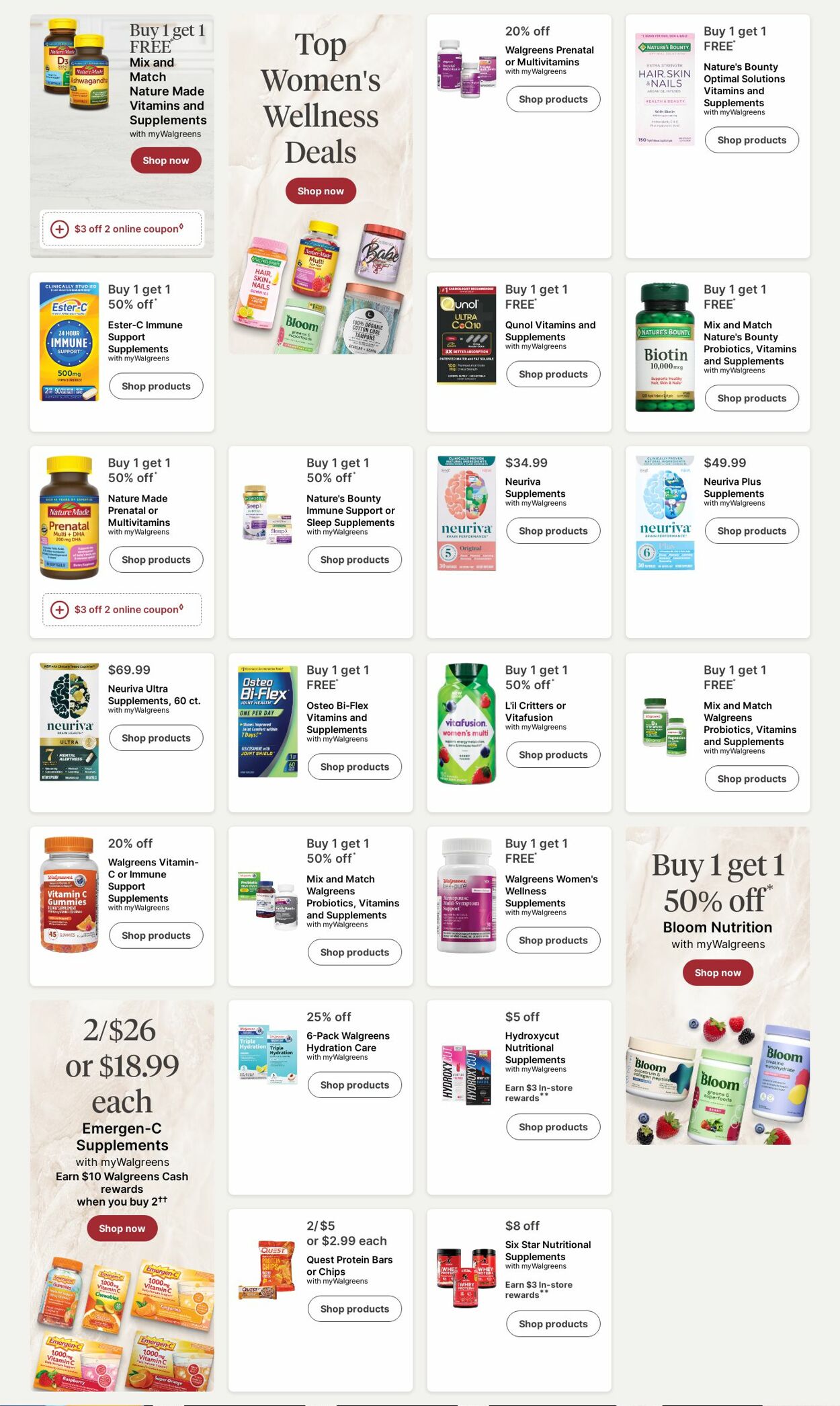 Weekly ad Walgreens 09/22/2025 - 10/01/2025