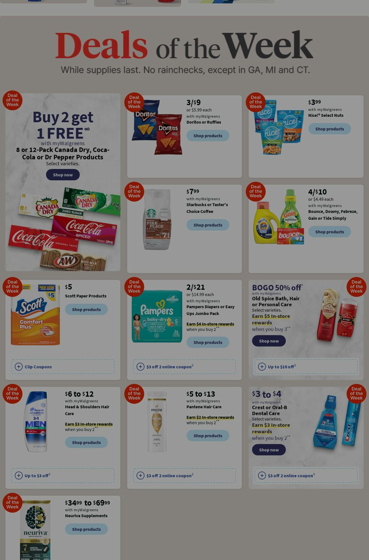 Weekly ad Walgreens 08/12/2024 - 08/21/2024