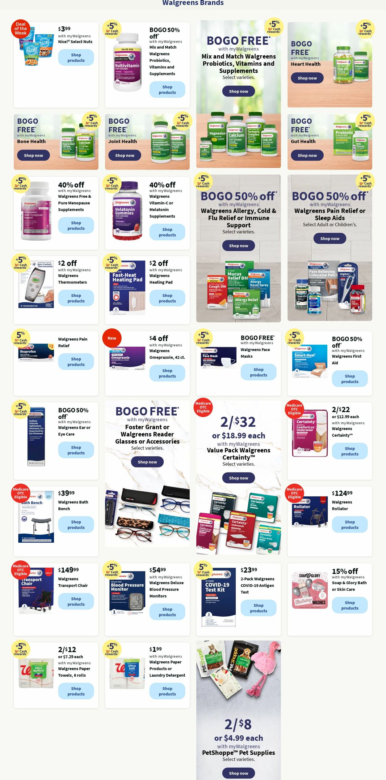 Weekly ad Walgreens 10/14/2024 - 10/23/2024