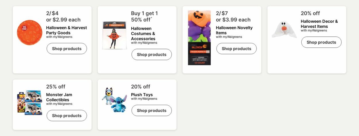 Weekly ad Walgreens 10/20/2025 - 10/29/2025