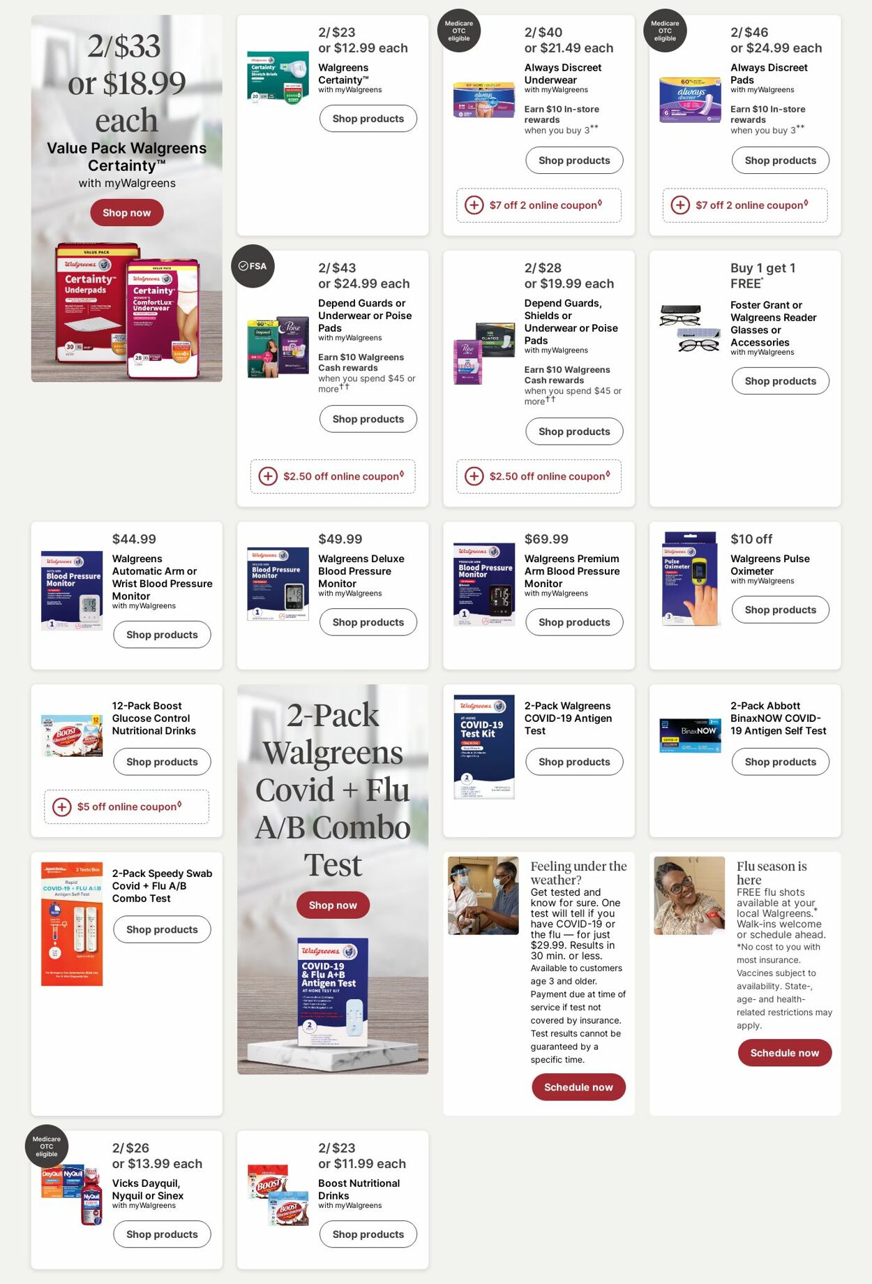 Weekly ad Walgreens 10/20/2025 - 10/29/2025