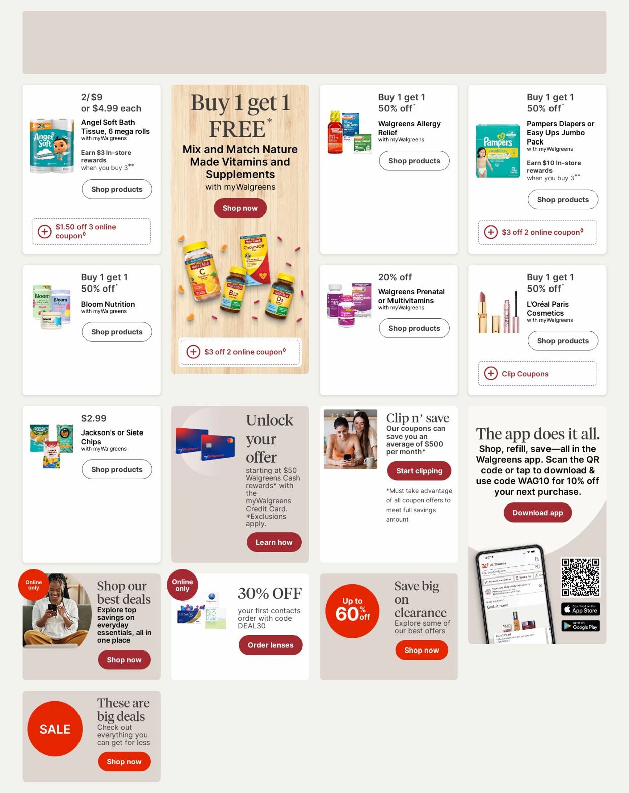 Weekly ad Walgreens 10/20/2025 - 10/29/2025