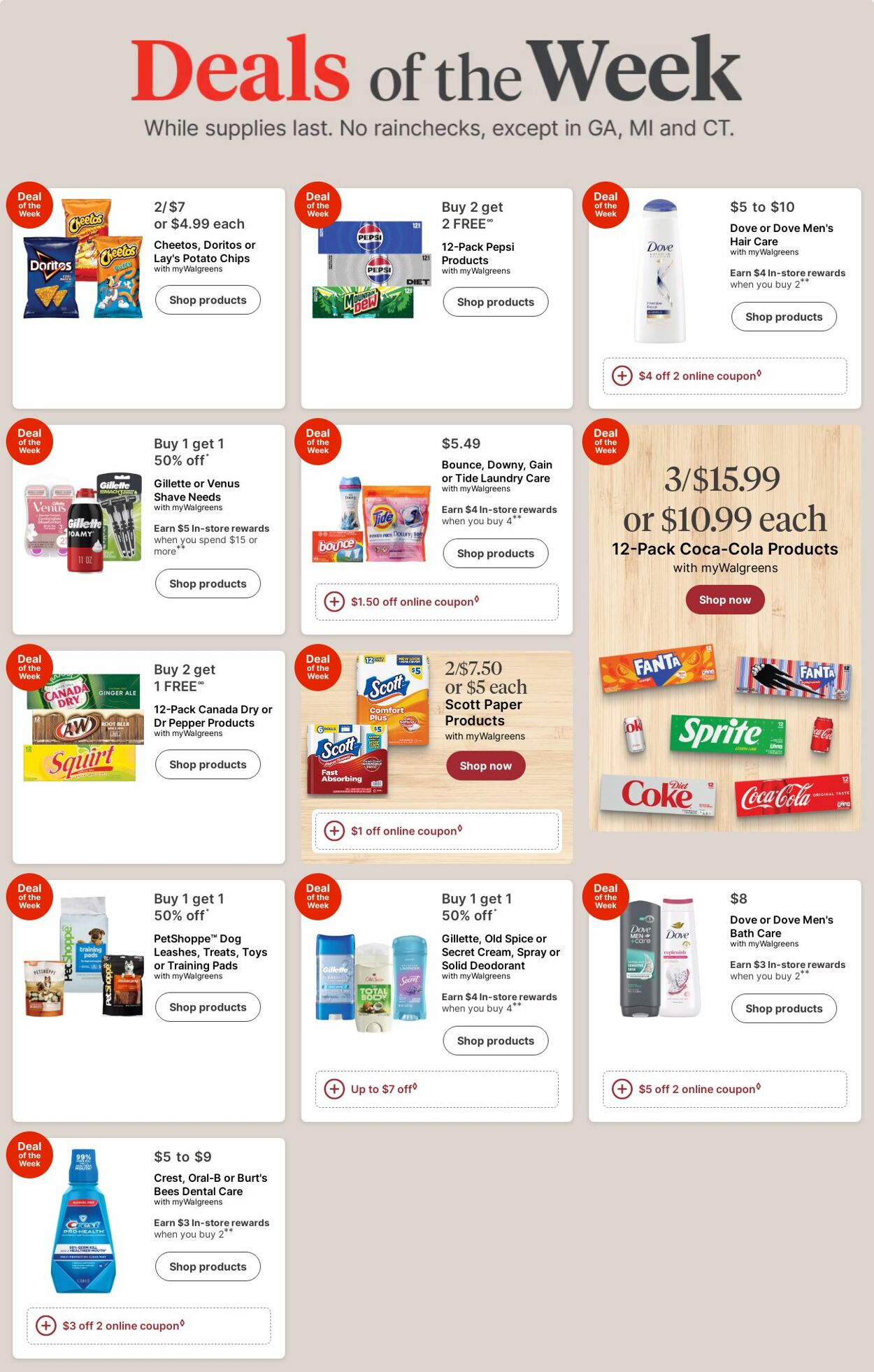 Weekly ad Walgreens 10/20/2025 - 10/29/2025