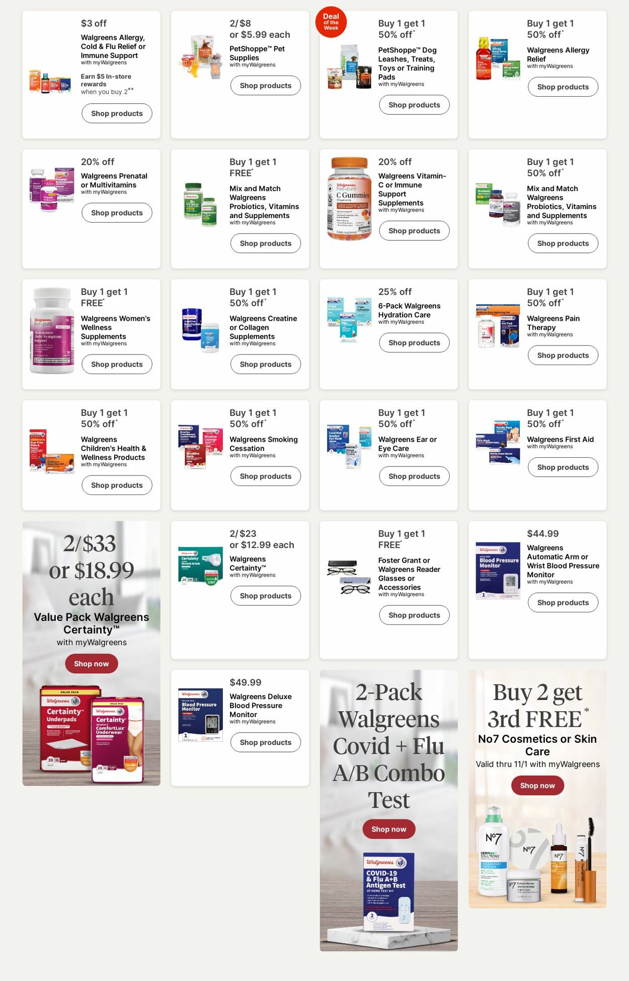 Weekly ad Walgreens 10/20/2025 - 10/29/2025