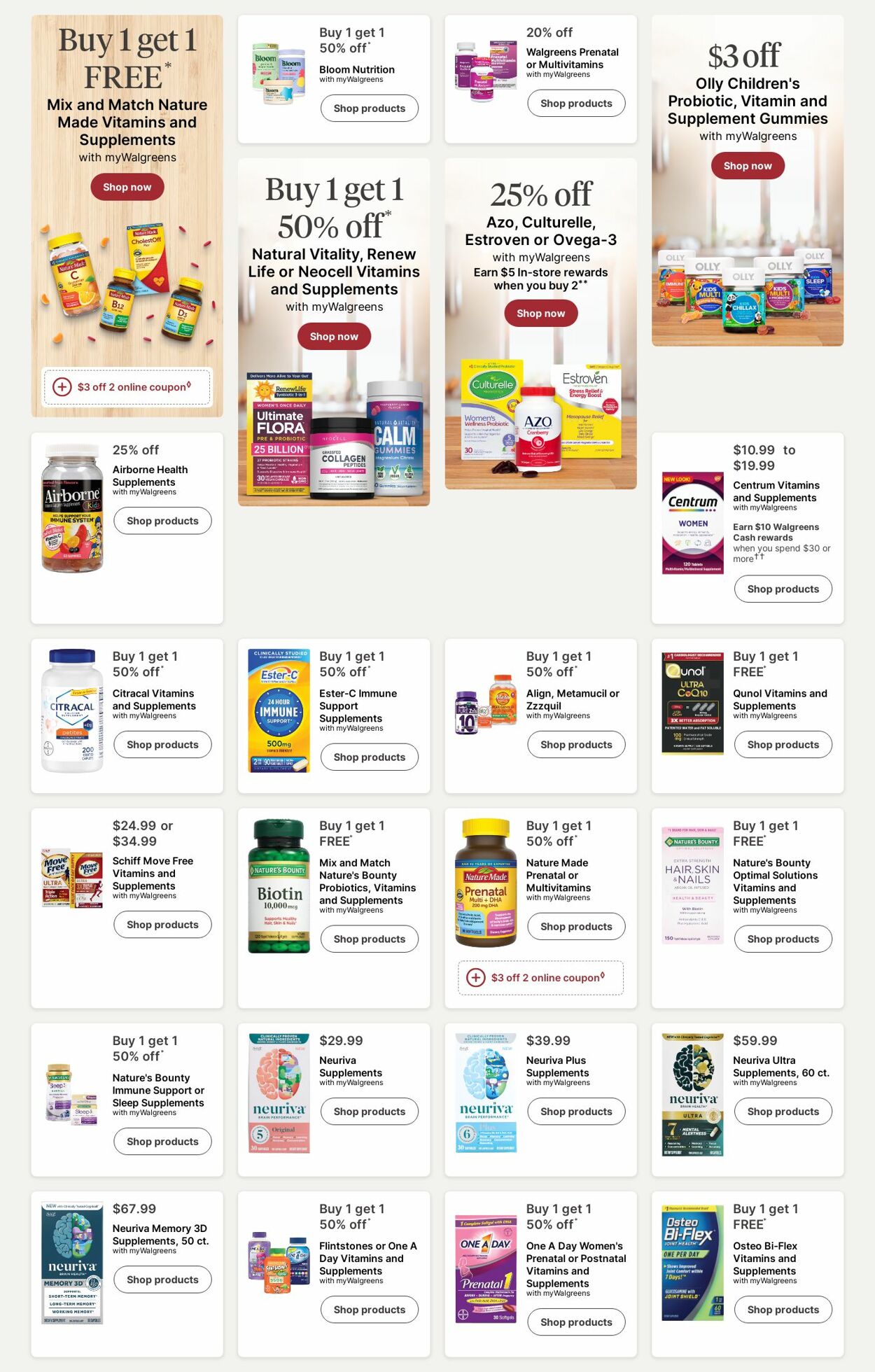 Weekly ad Walgreens 10/20/2025 - 10/29/2025