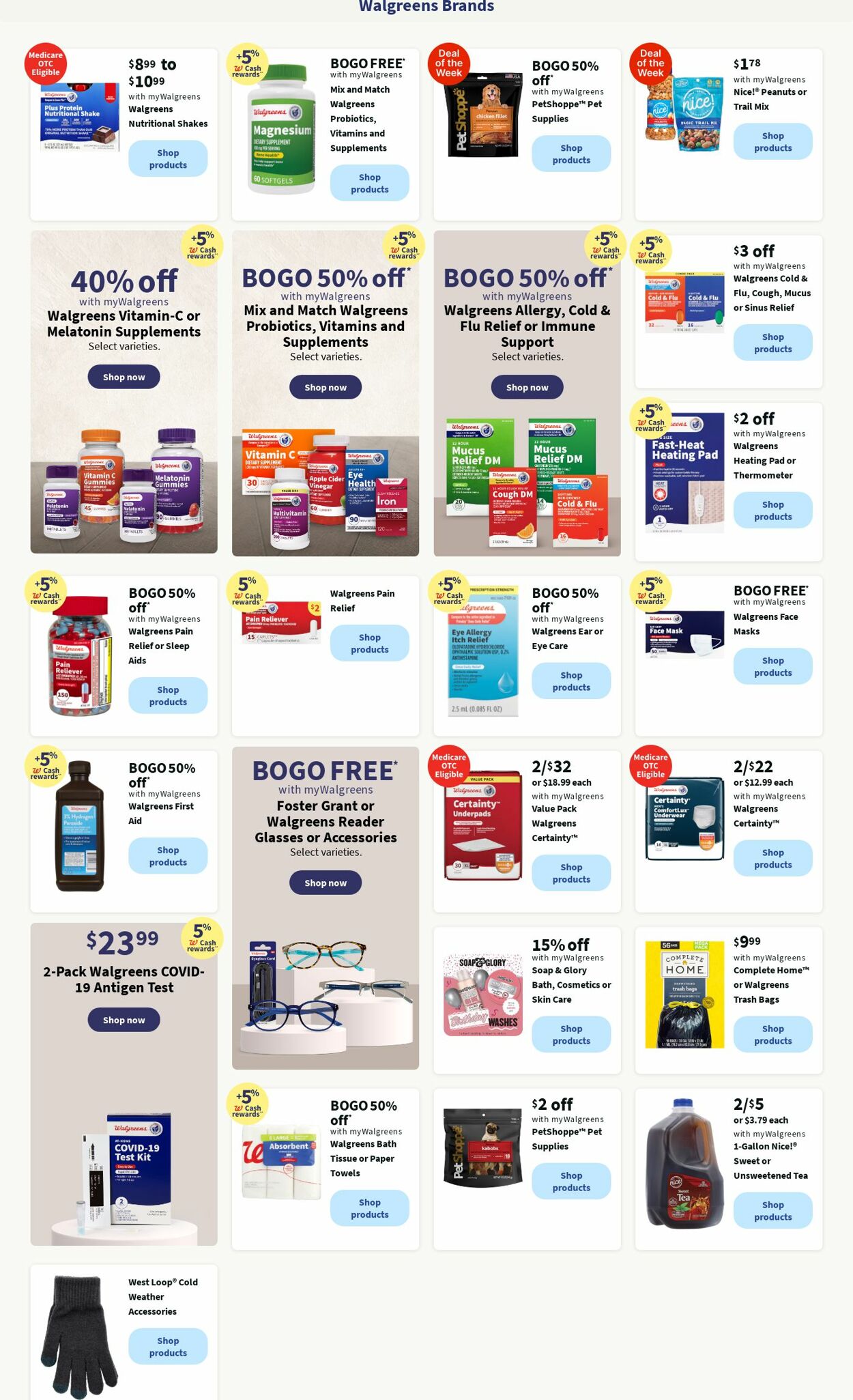 Weekly ad Walgreens 10/21/2024 - 10/30/2024