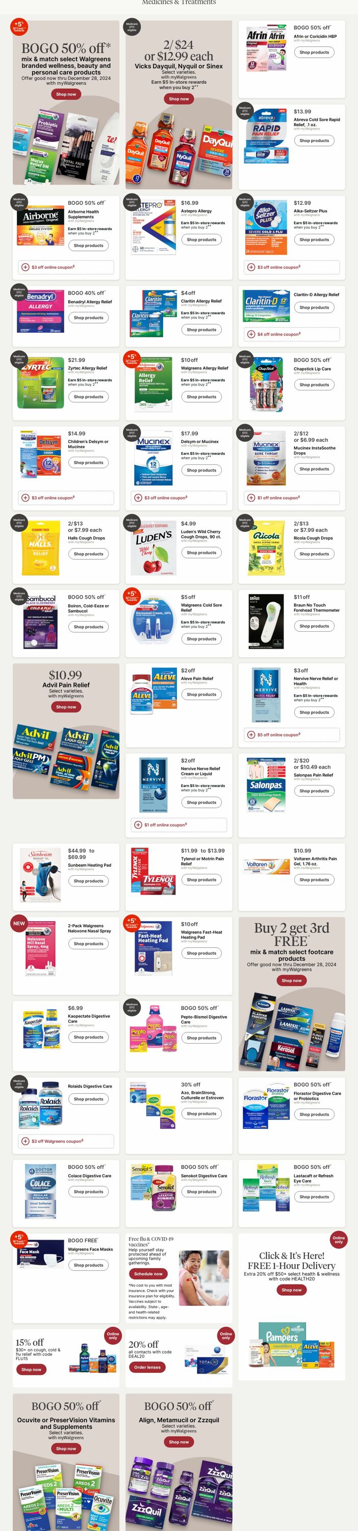 Weekly ad Walgreens 11/04/2024 - 11/13/2024