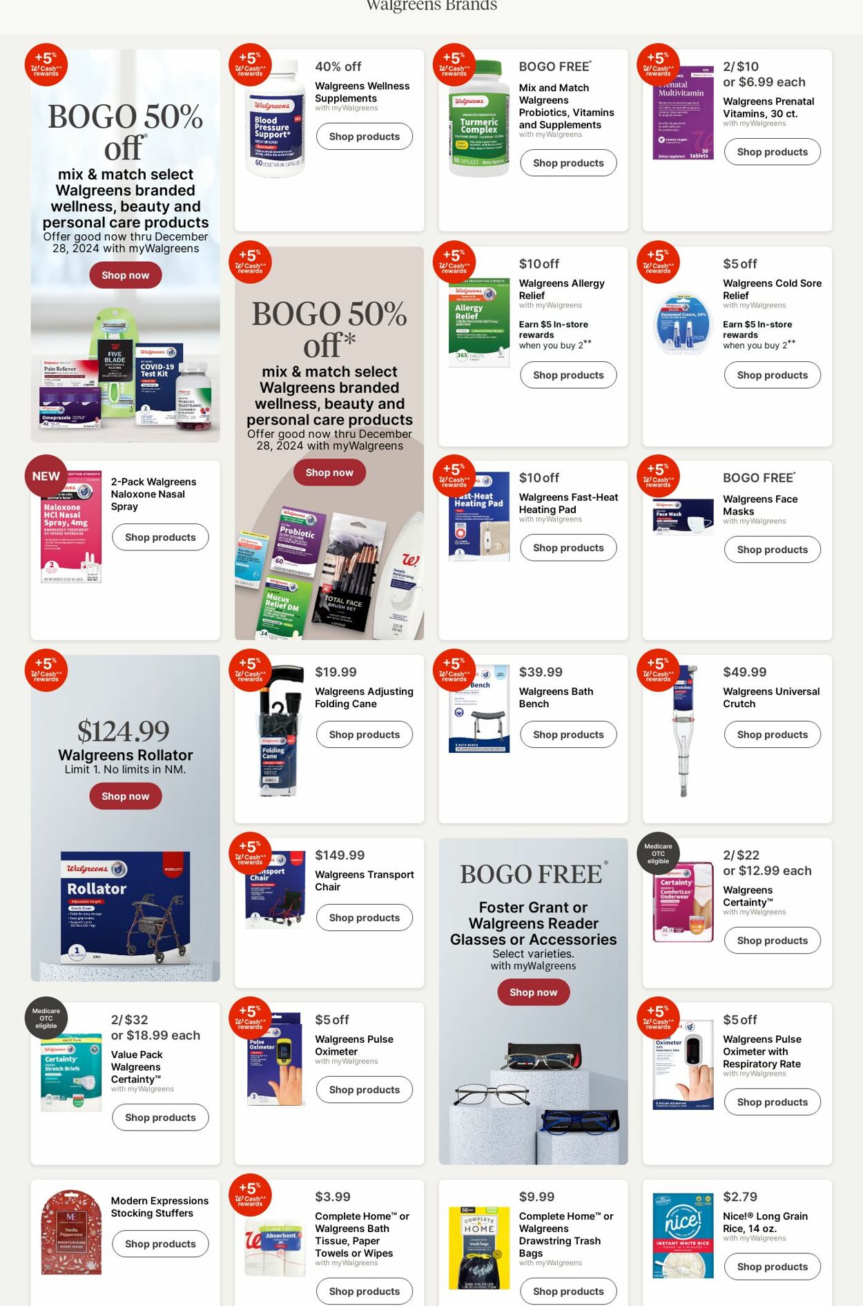 Weekly ad Walgreens 11/04/2024 - 11/13/2024