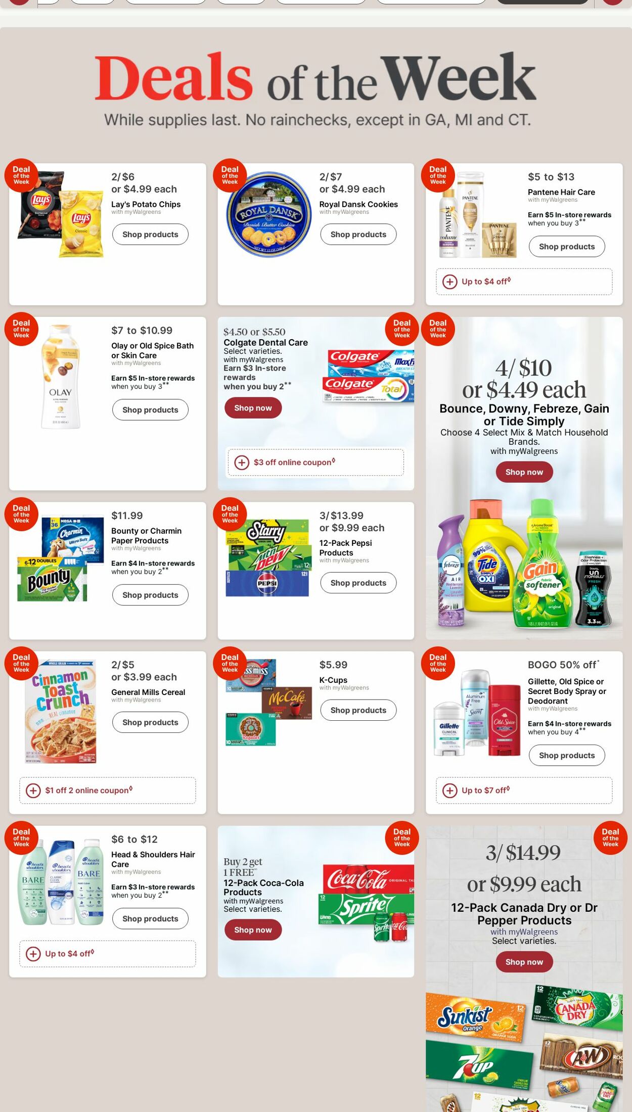 Walgreens Promotional weekly ads