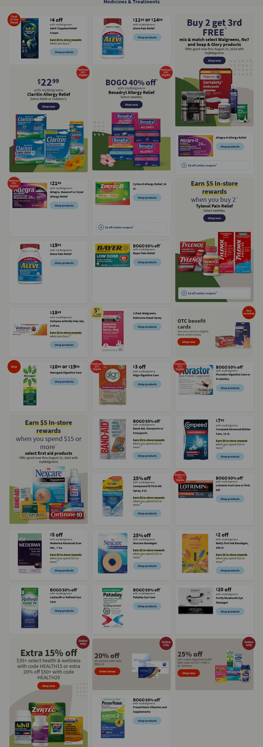 Weekly ad Walgreens 07/08/2024 - 07/17/2024