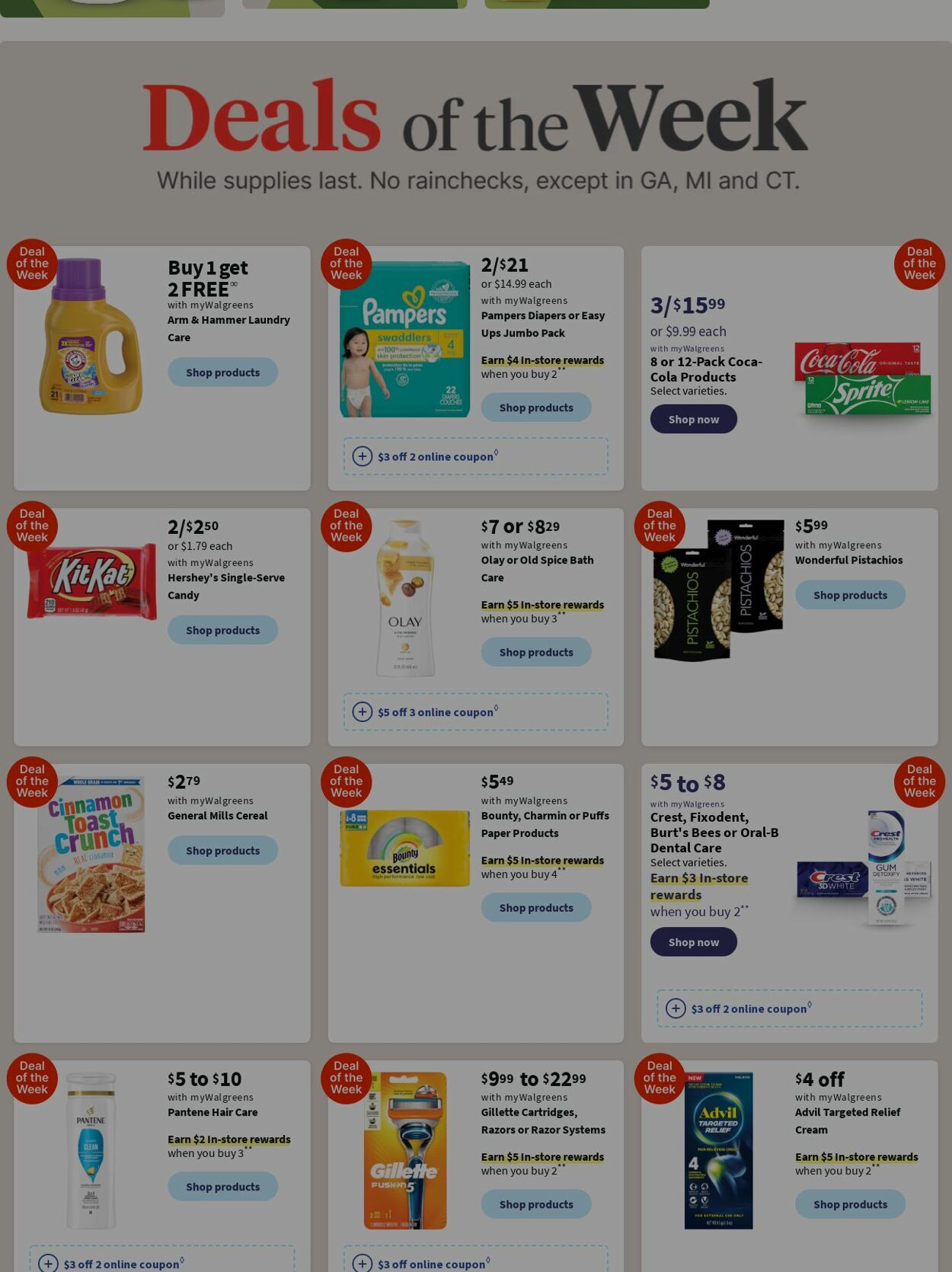 Weekly ad Walgreens 07/08/2024 - 07/17/2024