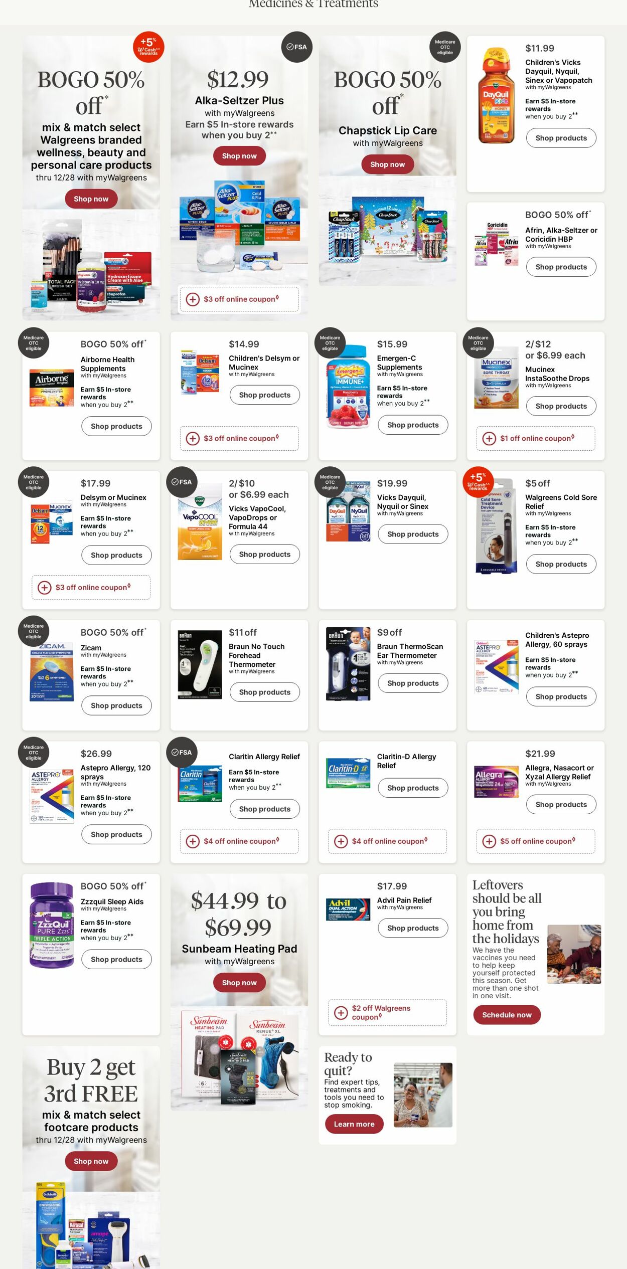 Weekly ad Walgreens 12/16/2024 - 12/25/2024