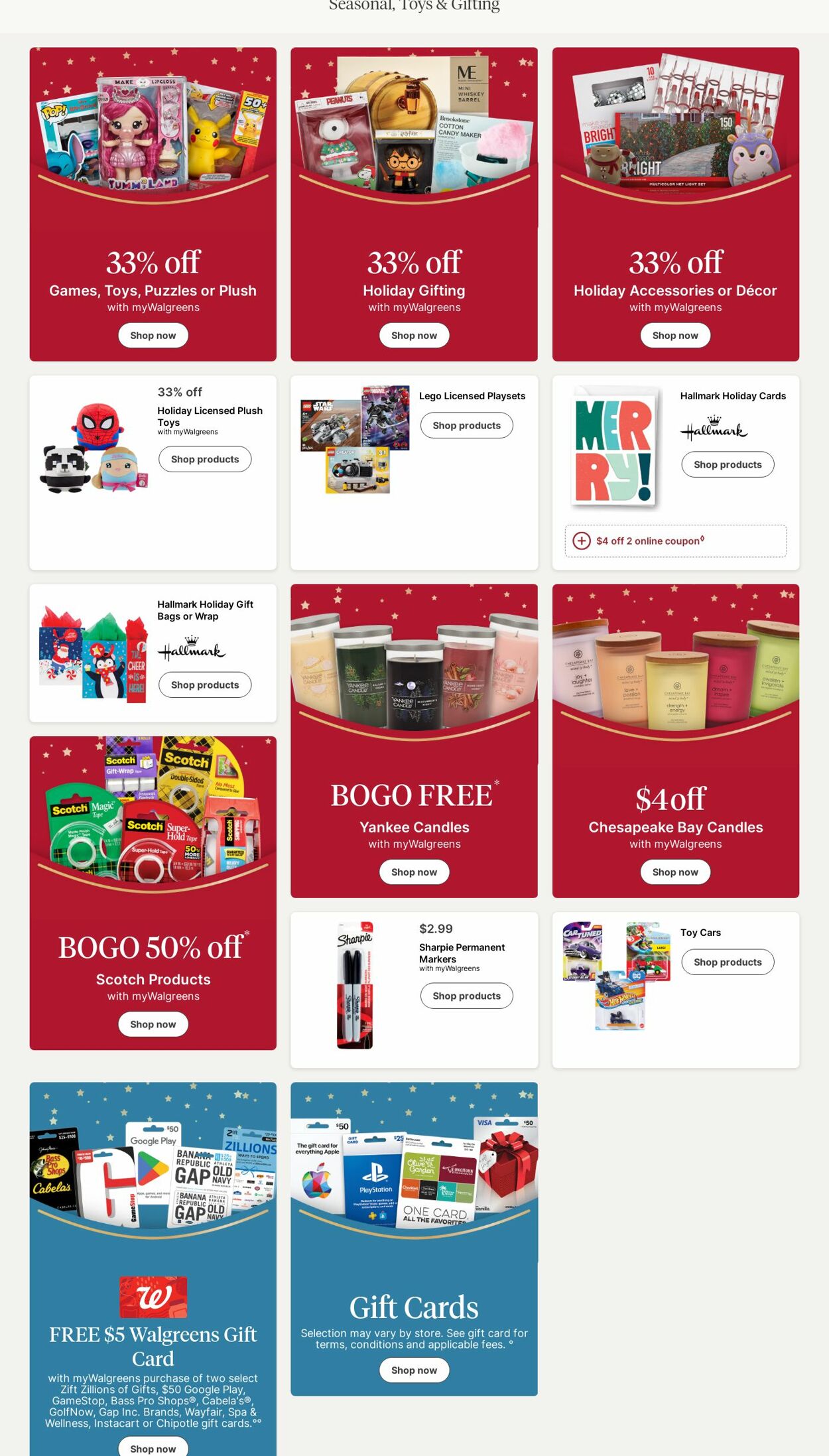 Weekly ad Walgreens 12/16/2024 - 12/25/2024