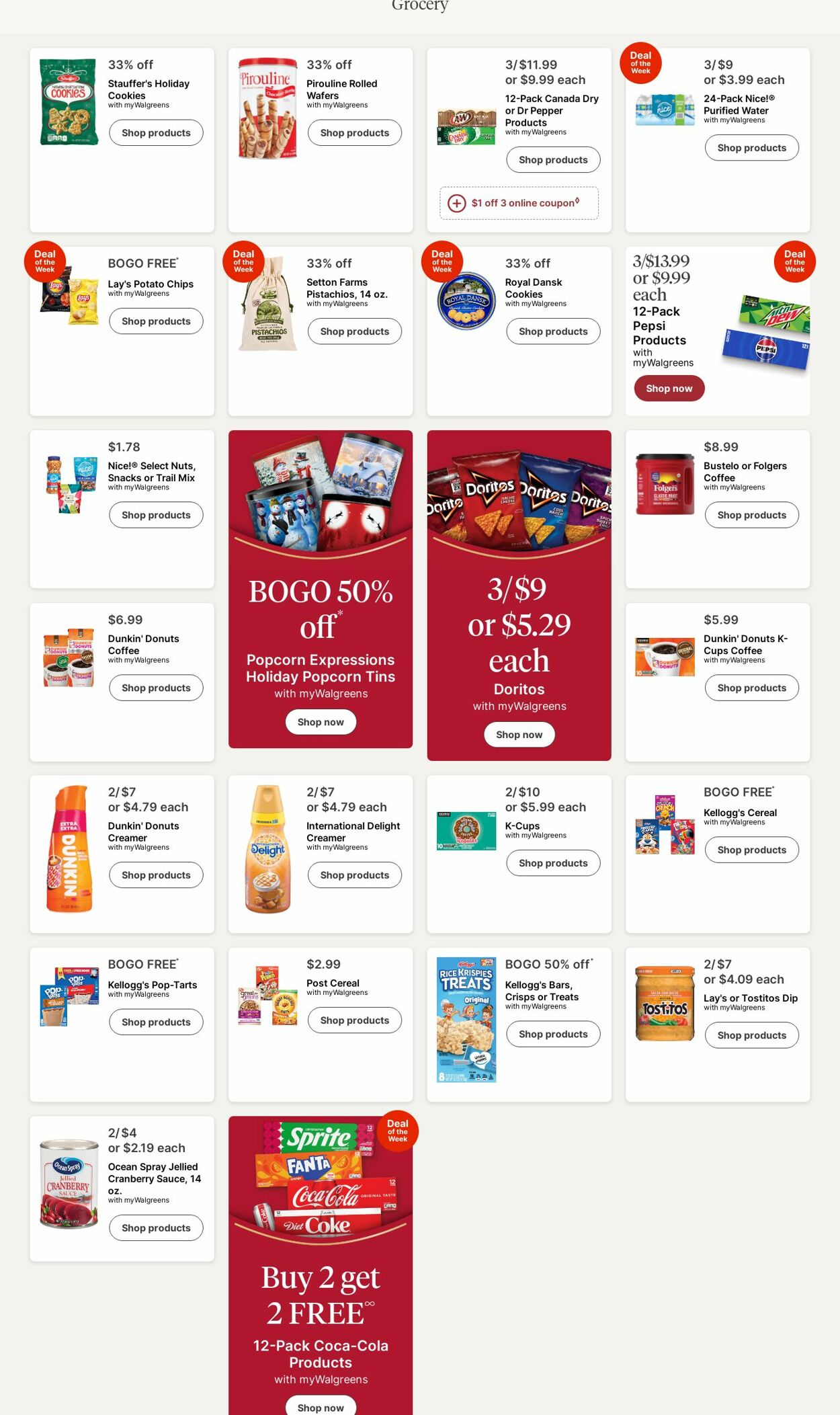 Weekly ad Walgreens 12/16/2024 - 12/25/2024