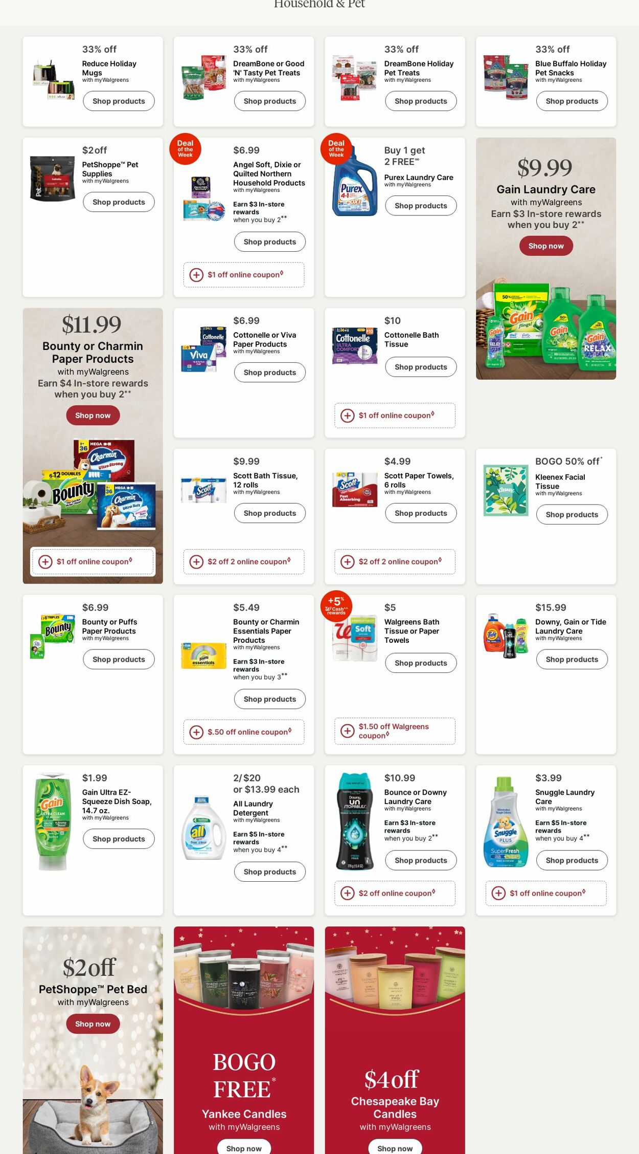 Weekly ad Walgreens 12/16/2024 - 12/25/2024