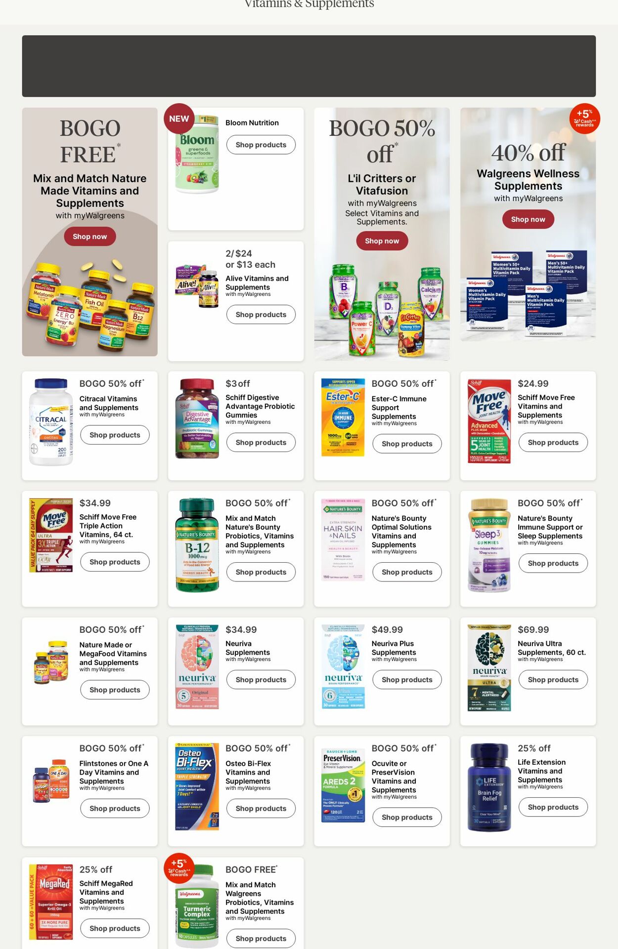 Weekly ad Walgreens 12/16/2024 - 12/25/2024