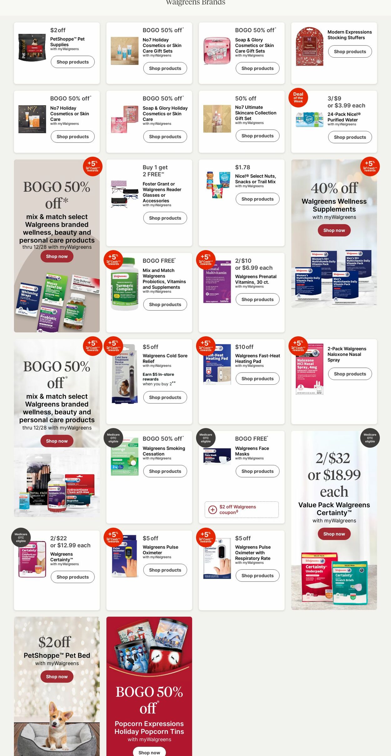 Weekly ad Walgreens 12/16/2024 - 12/25/2024