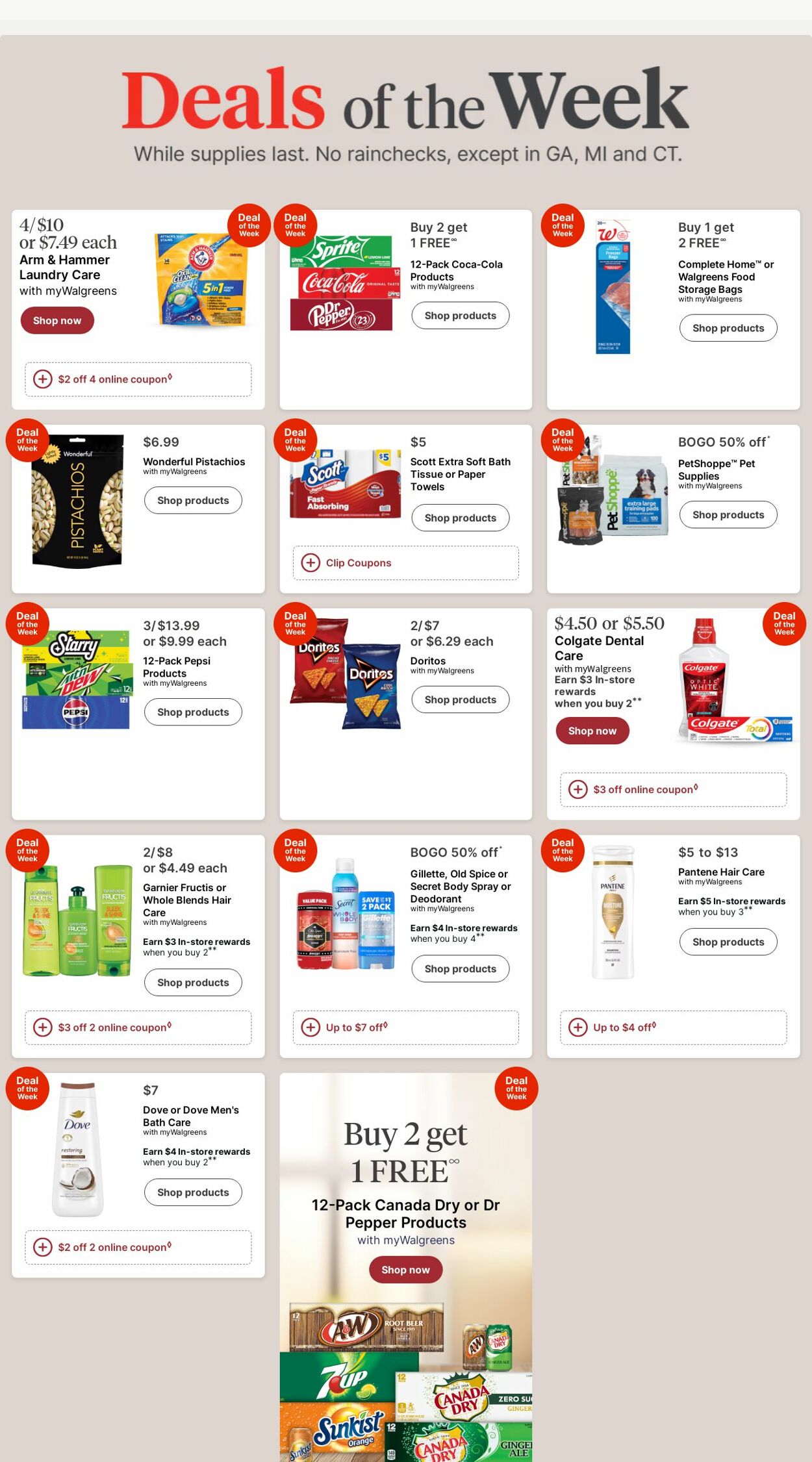 Weekly ad Walgreens 11/11/2024 - 11/20/2024