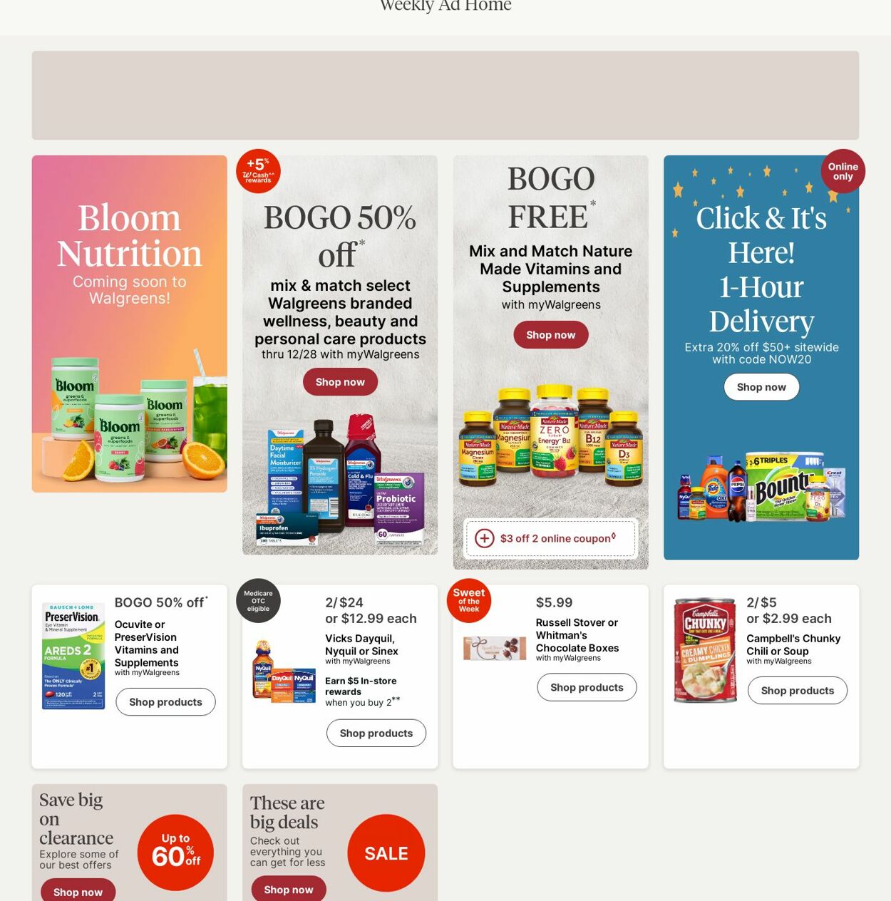 Weekly ad Walgreens 11/11/2024 - 11/20/2024