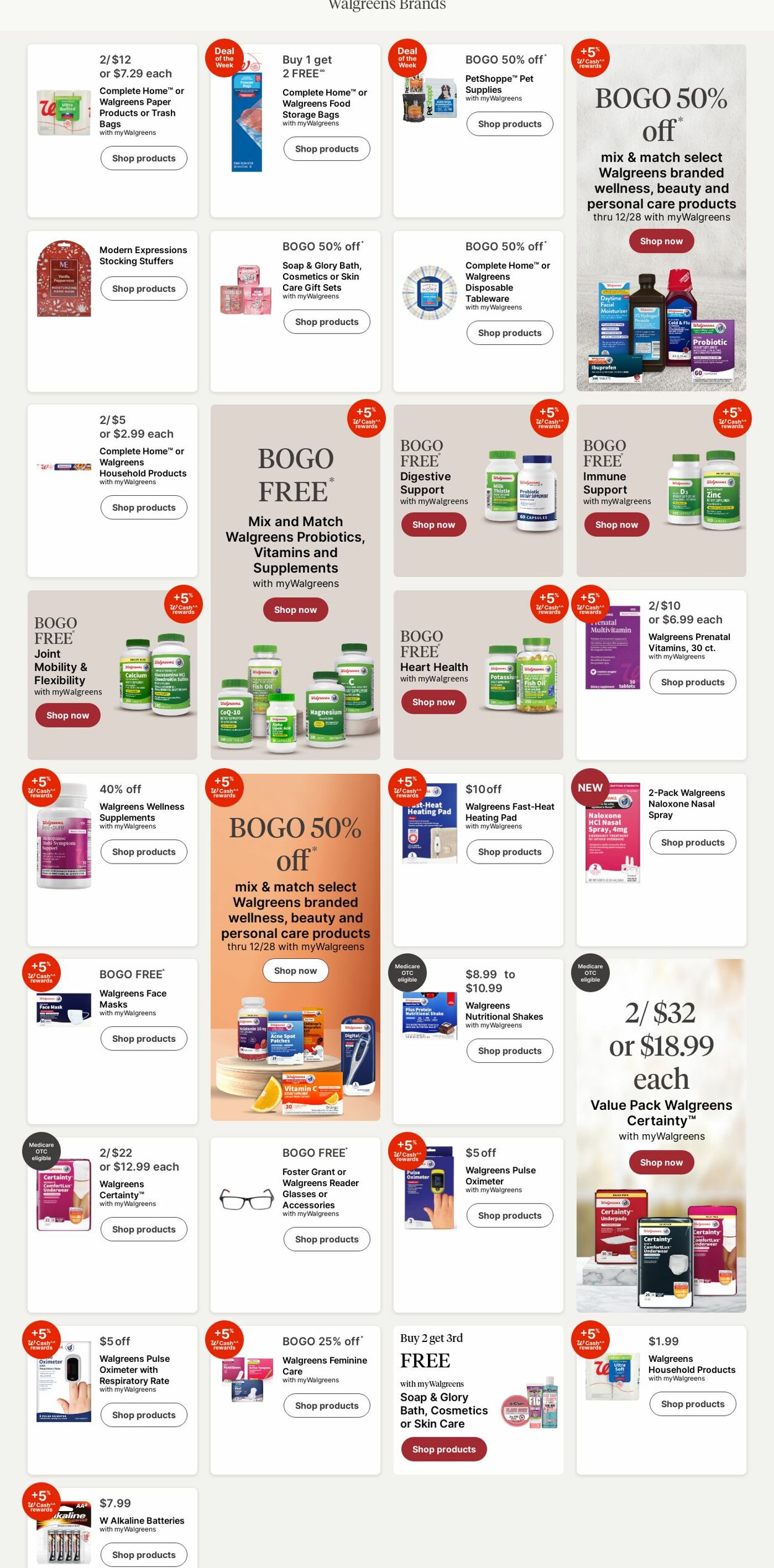 Weekly ad Walgreens 11/11/2024 - 11/20/2024