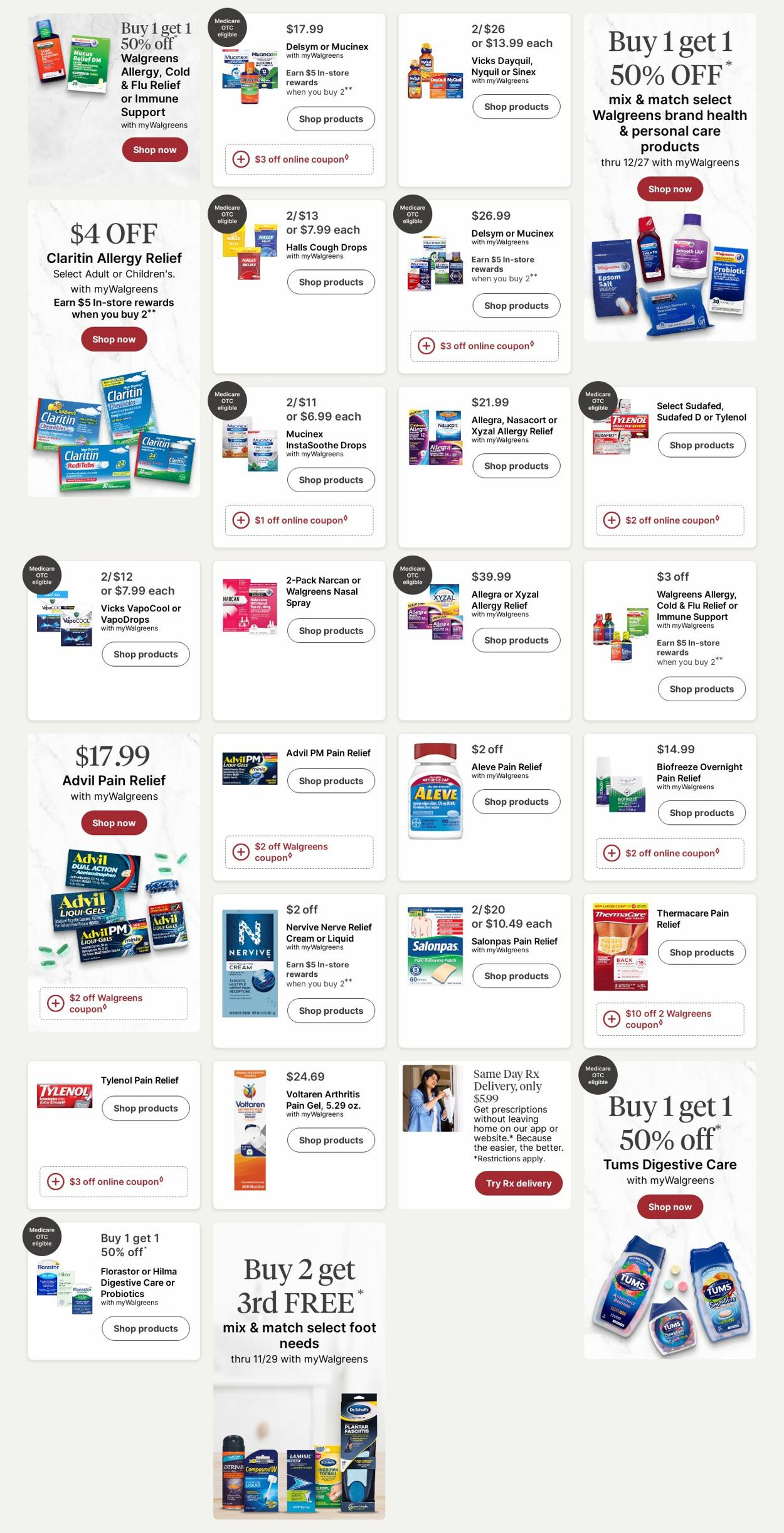 Weekly ad Walgreens 11/10/2025 - 11/19/2025