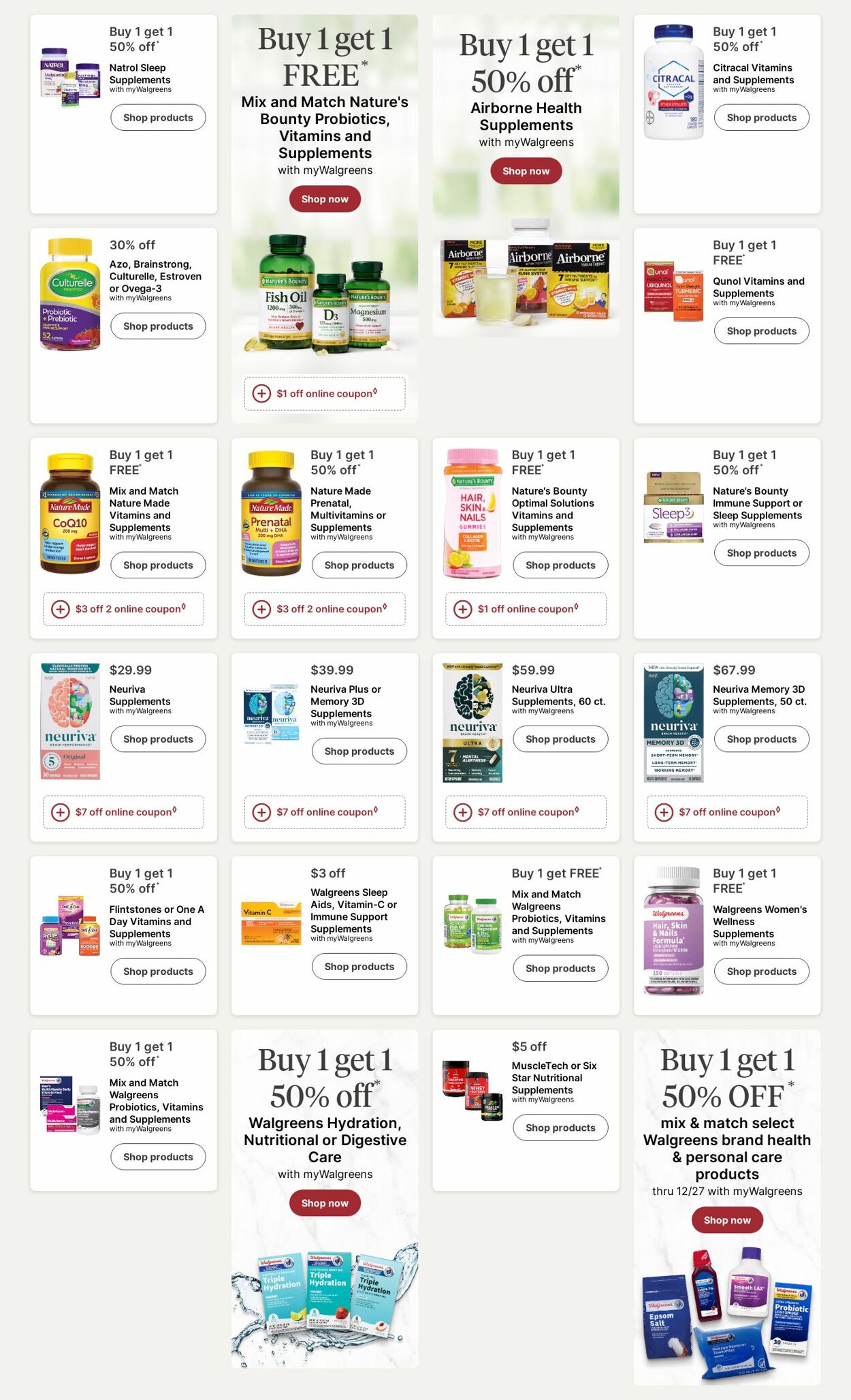 Weekly ad Walgreens 11/10/2025 - 11/19/2025