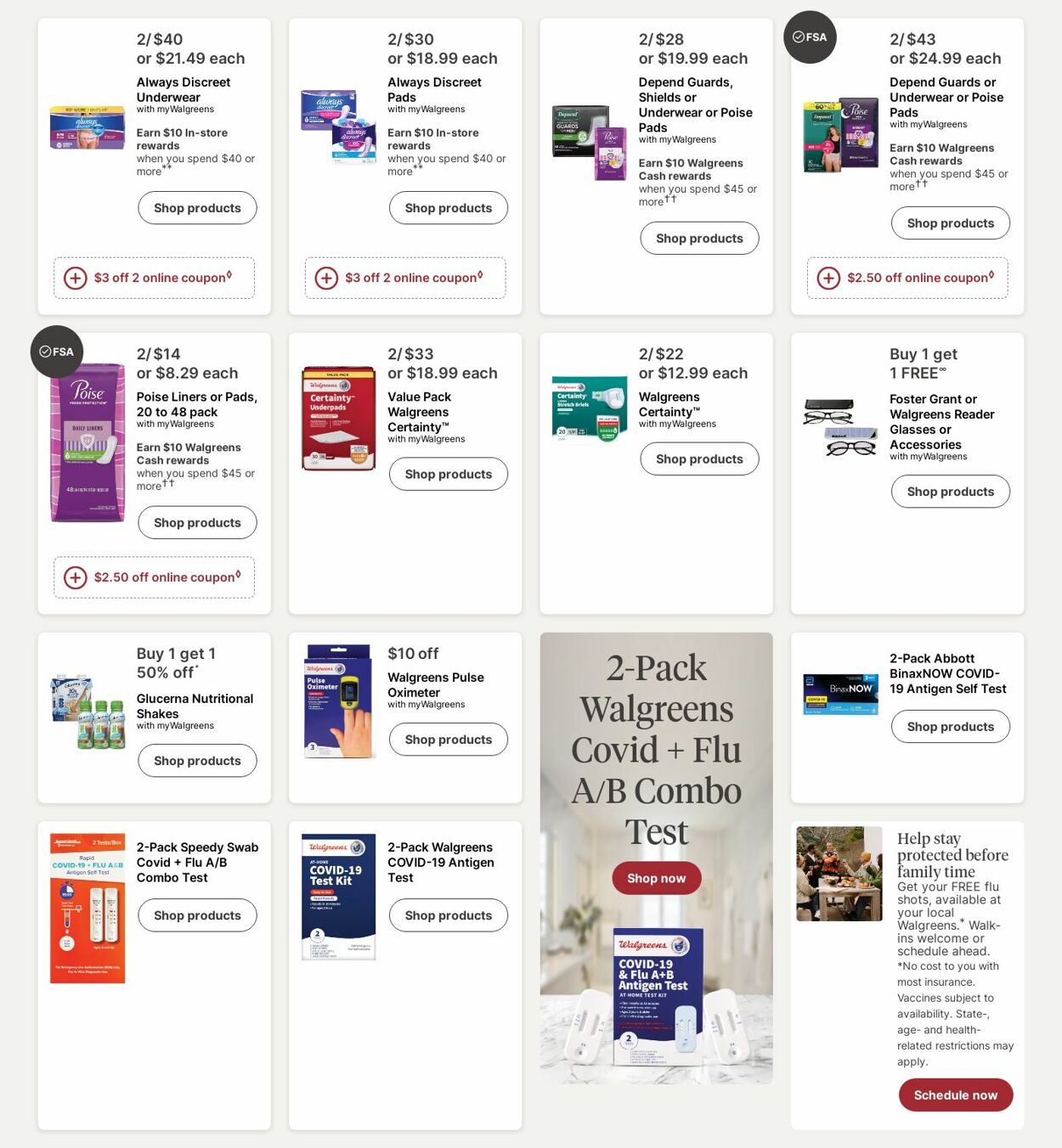 Weekly ad Walgreens 11/10/2025 - 11/19/2025