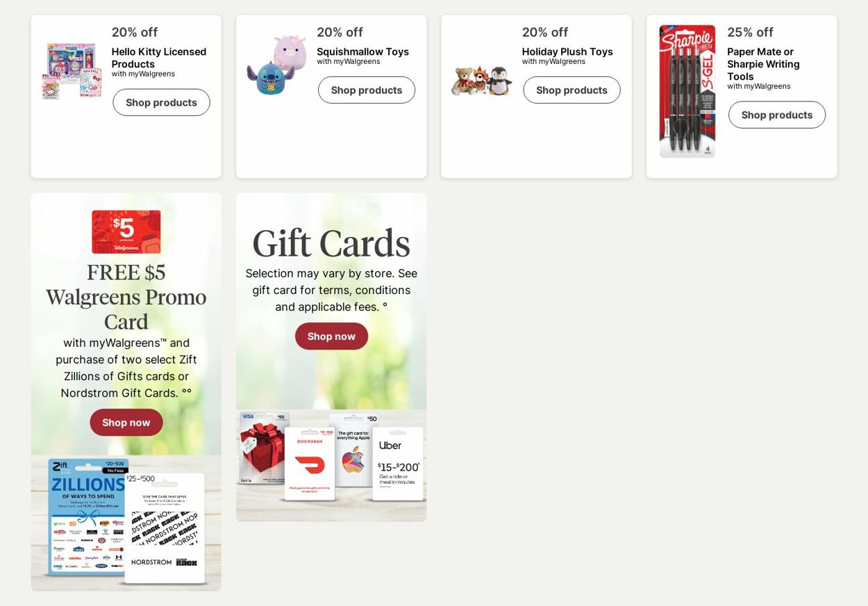 Weekly ad Walgreens 11/10/2025 - 11/19/2025