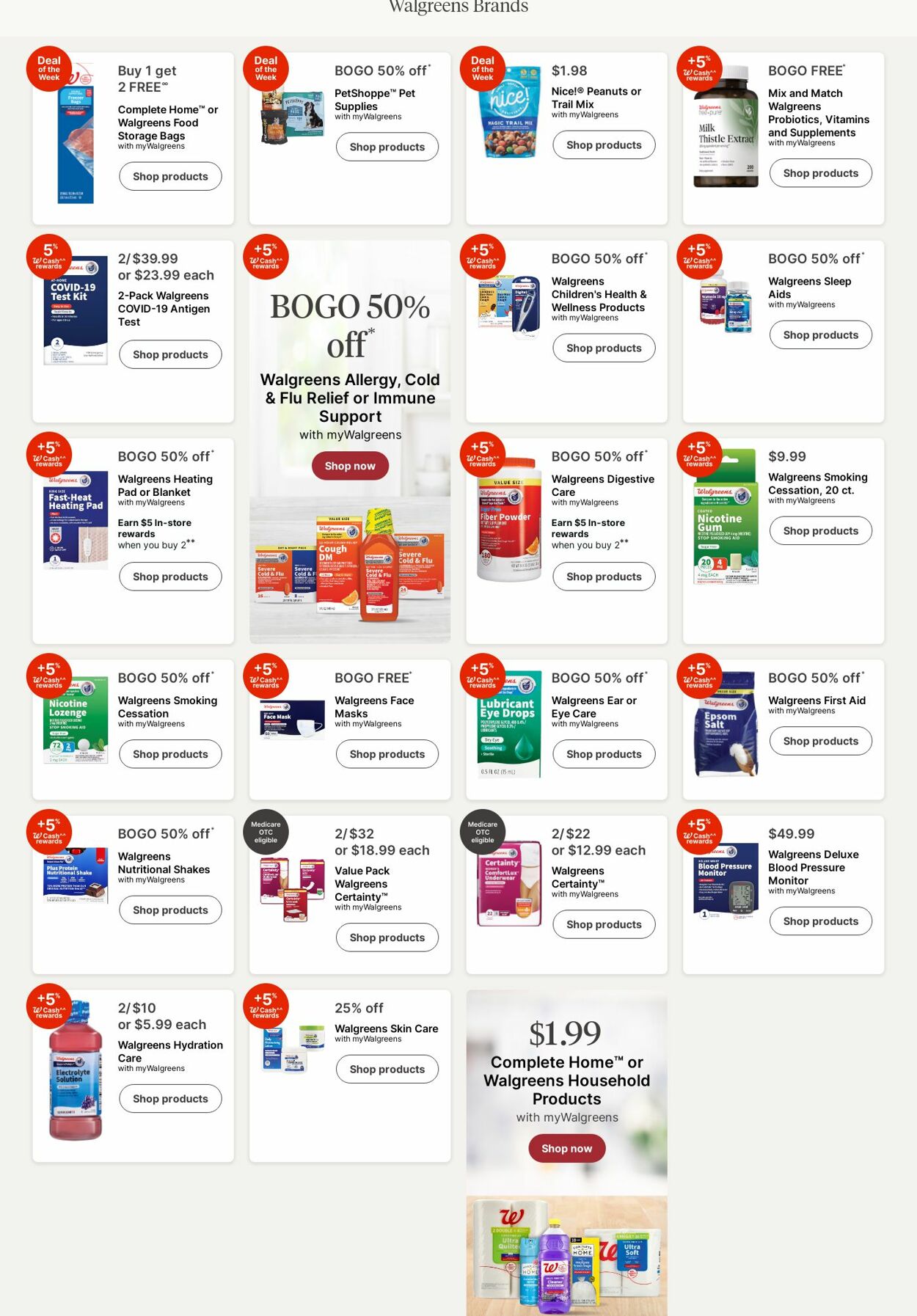 Weekly ad Walgreens 01/20/2025 - 01/29/2025