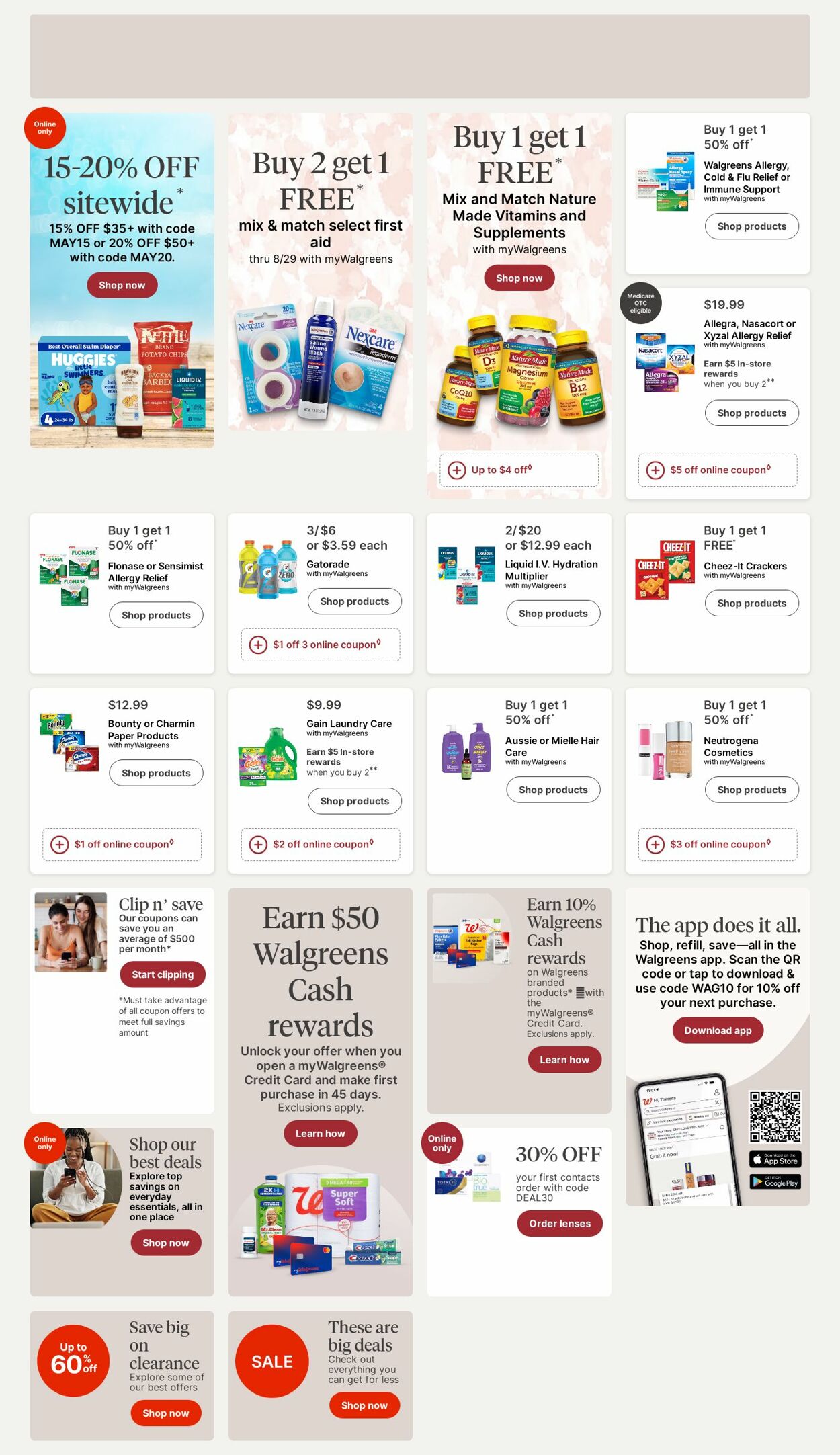 Weekly ad Walgreens 05/18/2026 - 05/27/2026