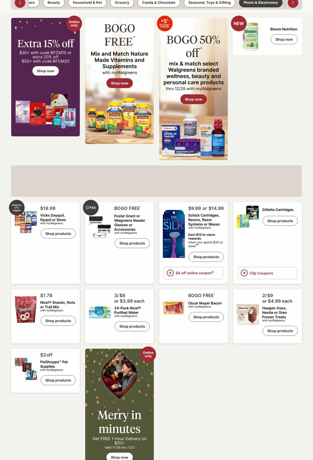 Weekly ad Walgreens 11/25/2024 - 12/04/2024