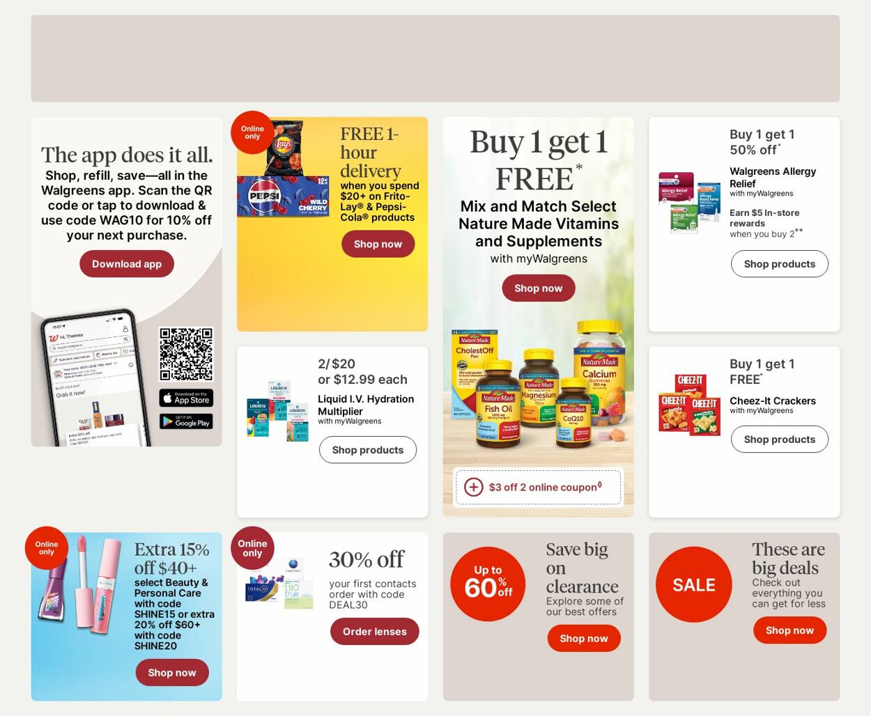 Weekly ad Walgreens 06/23/2025 - 07/02/2025