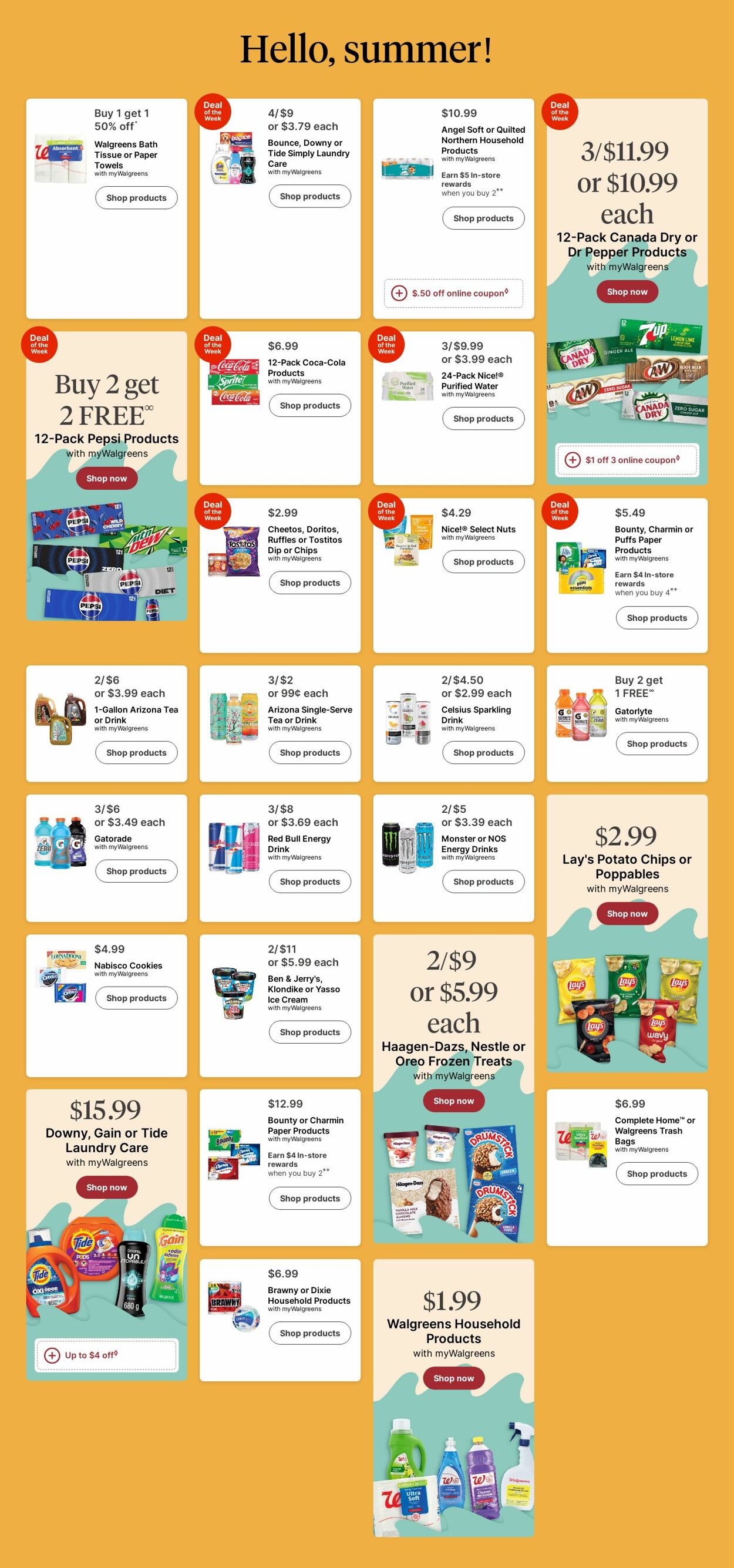 Weekly ad Walgreens 06/23/2025 - 07/02/2025