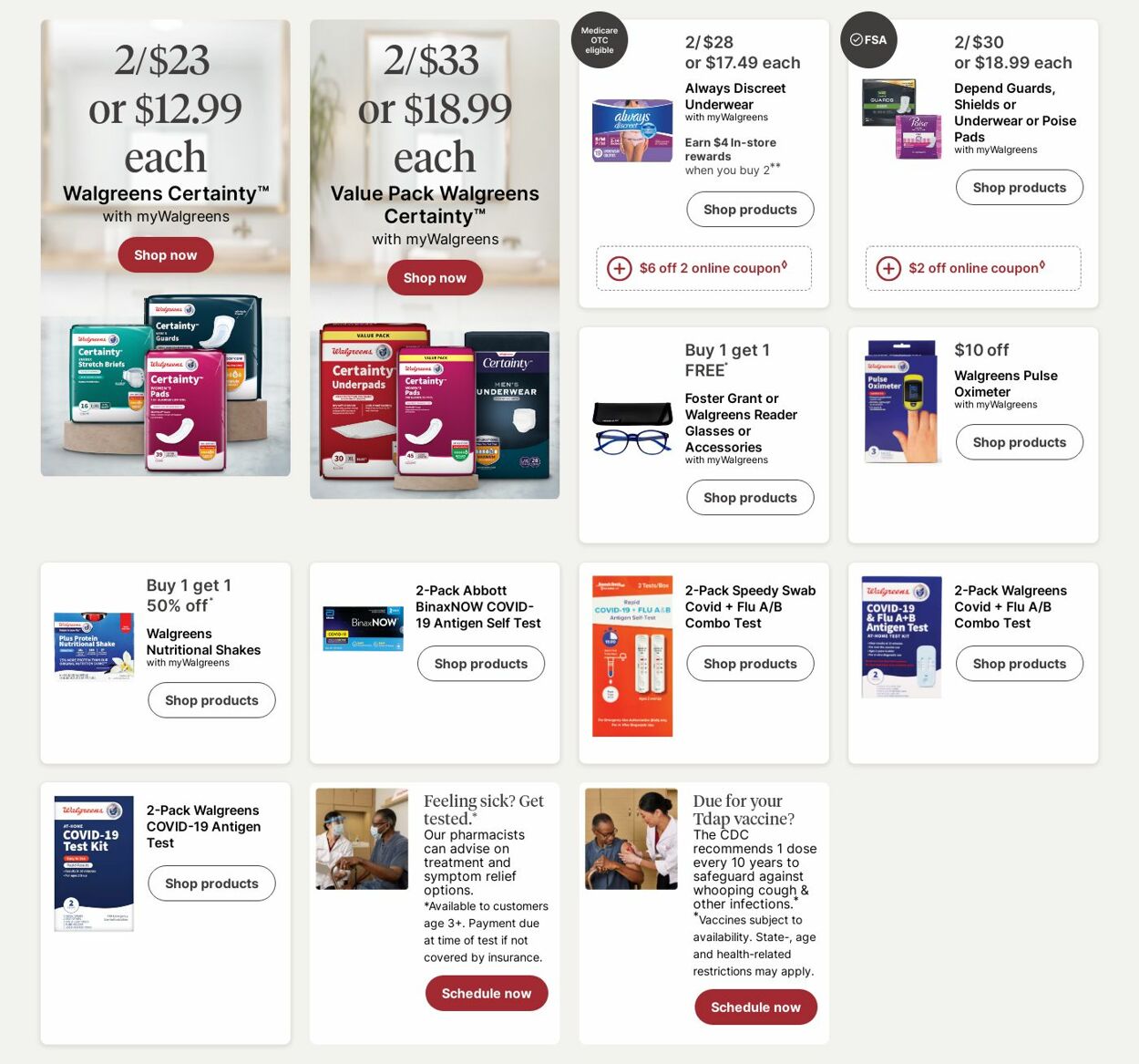 Weekly ad Walgreens 06/23/2025 - 07/02/2025