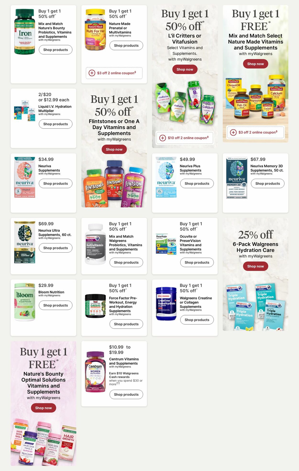 Weekly ad Walgreens 06/23/2025 - 07/02/2025