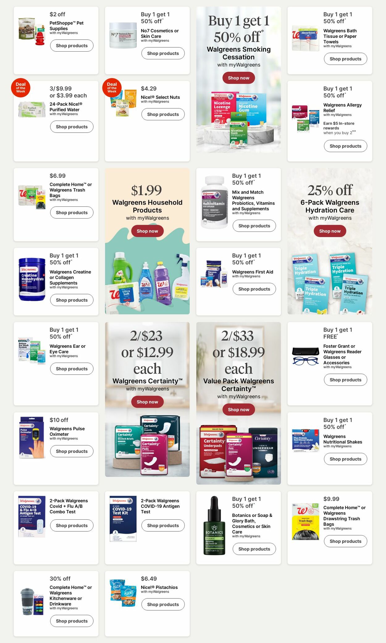 Weekly ad Walgreens 06/23/2025 - 07/02/2025
