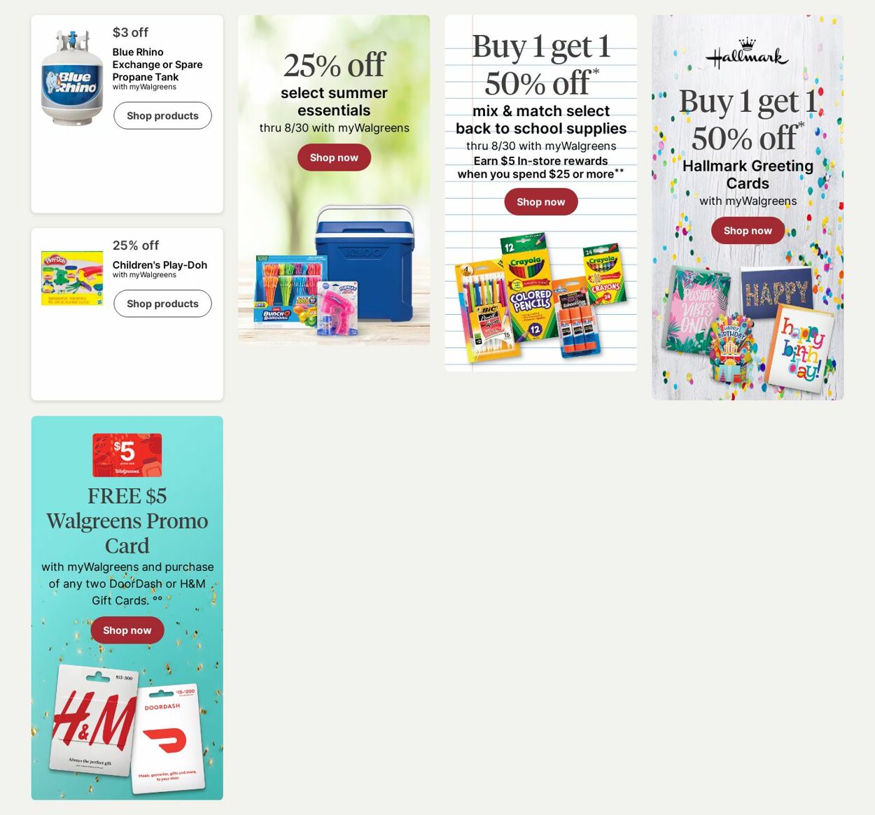 Weekly ad Walgreens 08/18/2025 - 08/27/2025