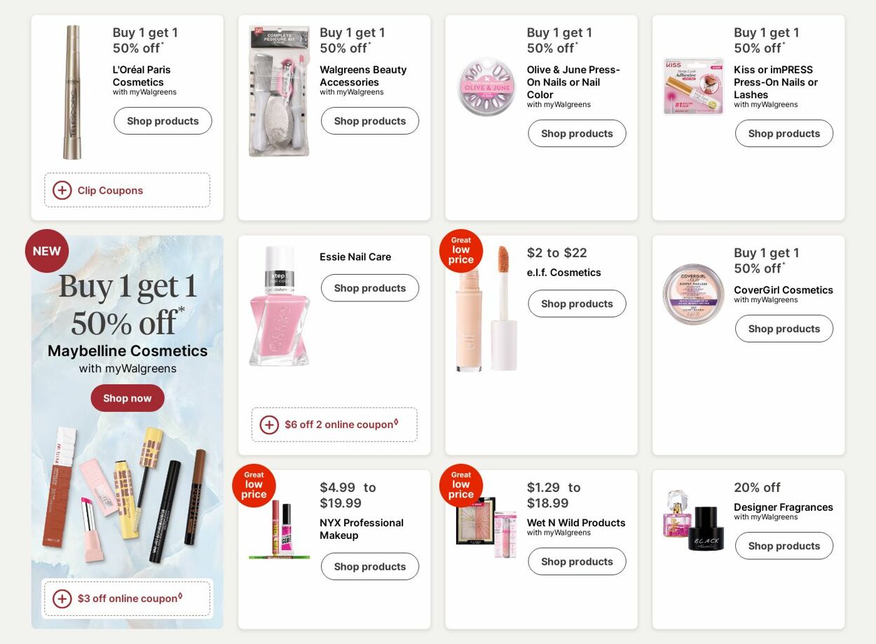 Weekly ad Walgreens 08/18/2025 - 08/27/2025