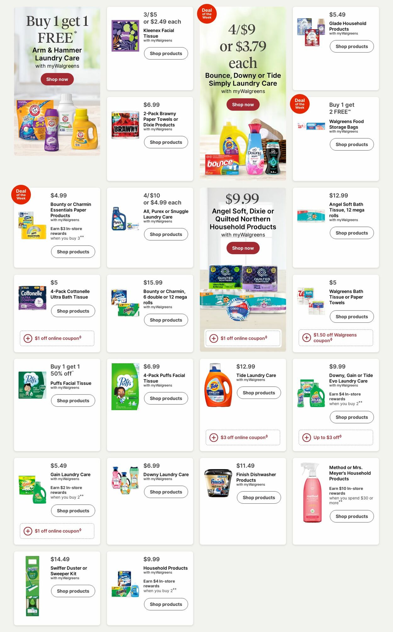 Weekly ad Walgreens 08/18/2025 - 08/27/2025