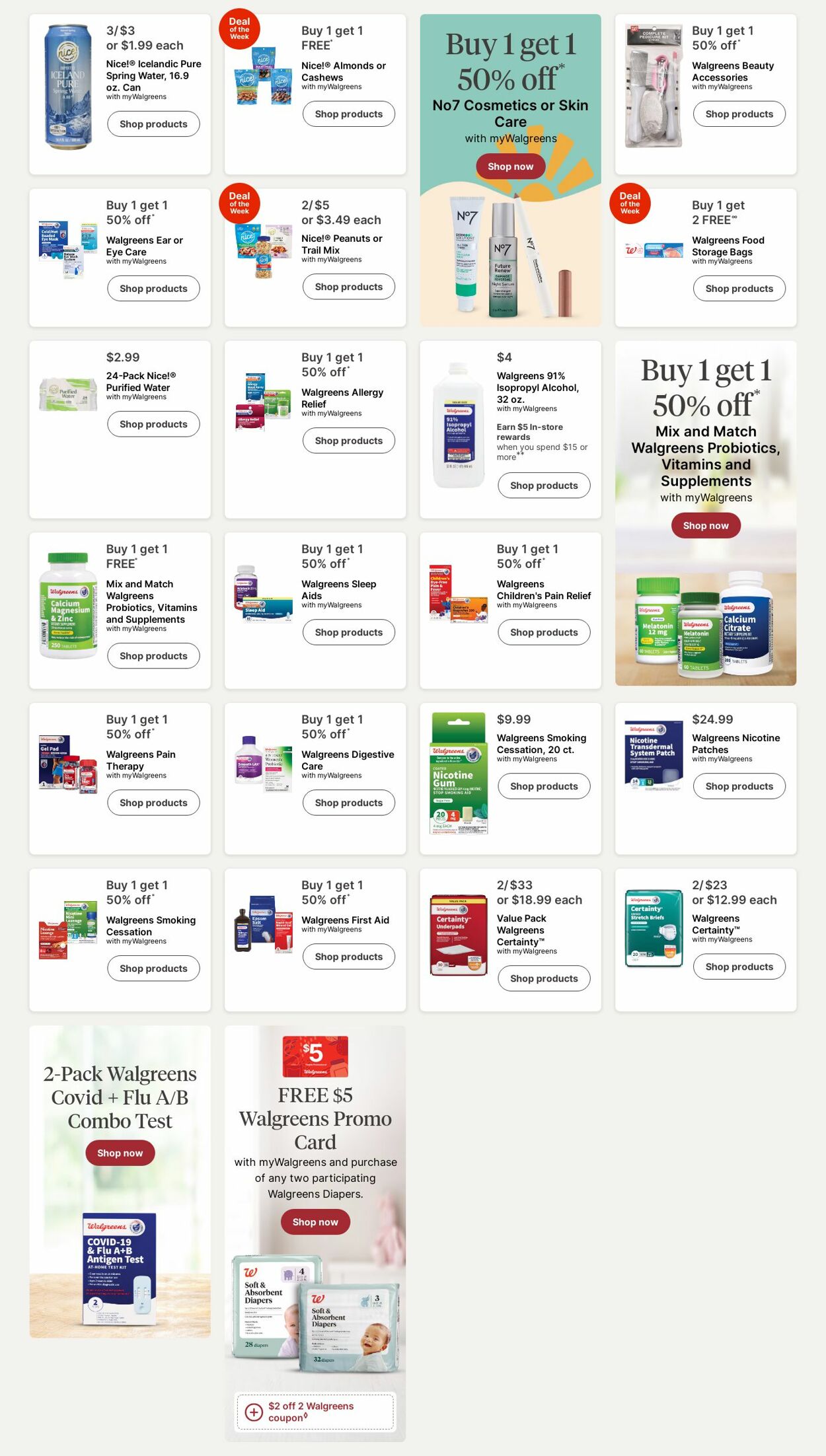 Weekly ad Walgreens 08/18/2025 - 08/27/2025