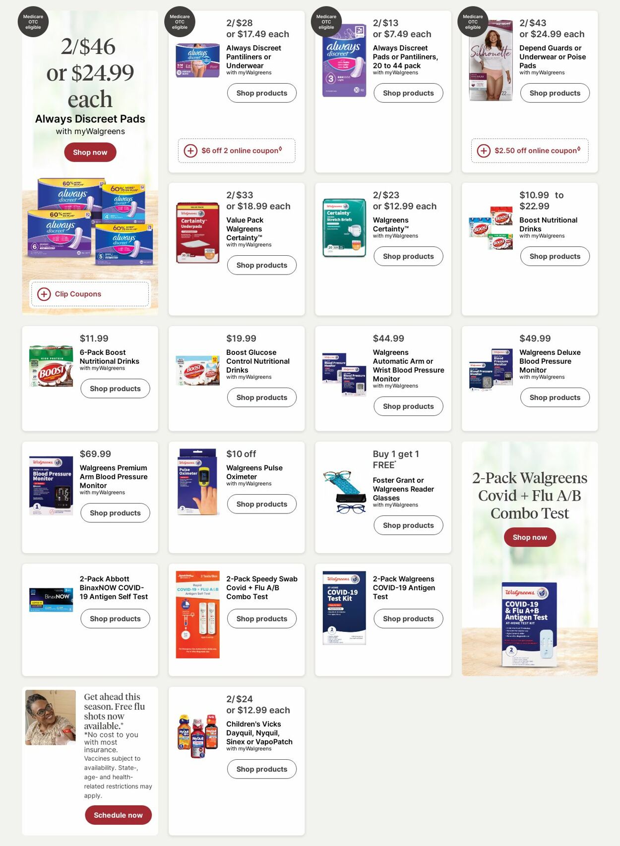 Weekly ad Walgreens 08/18/2025 - 08/27/2025