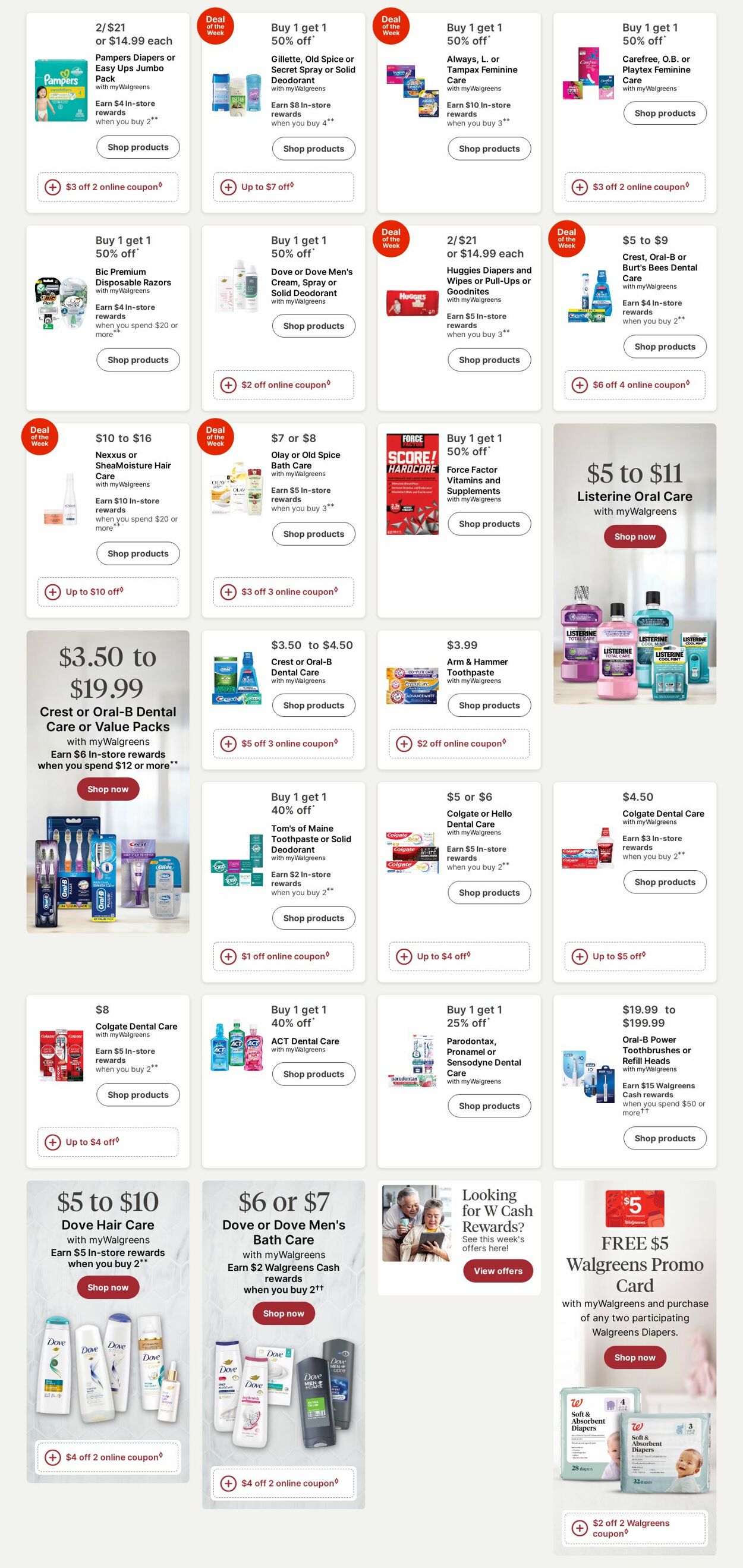 Weekly ad Walgreens 08/18/2025 - 08/27/2025