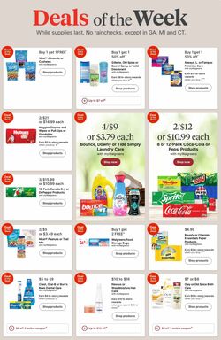 Weekly ad Walgreens 08/18/2025 - 08/27/2025