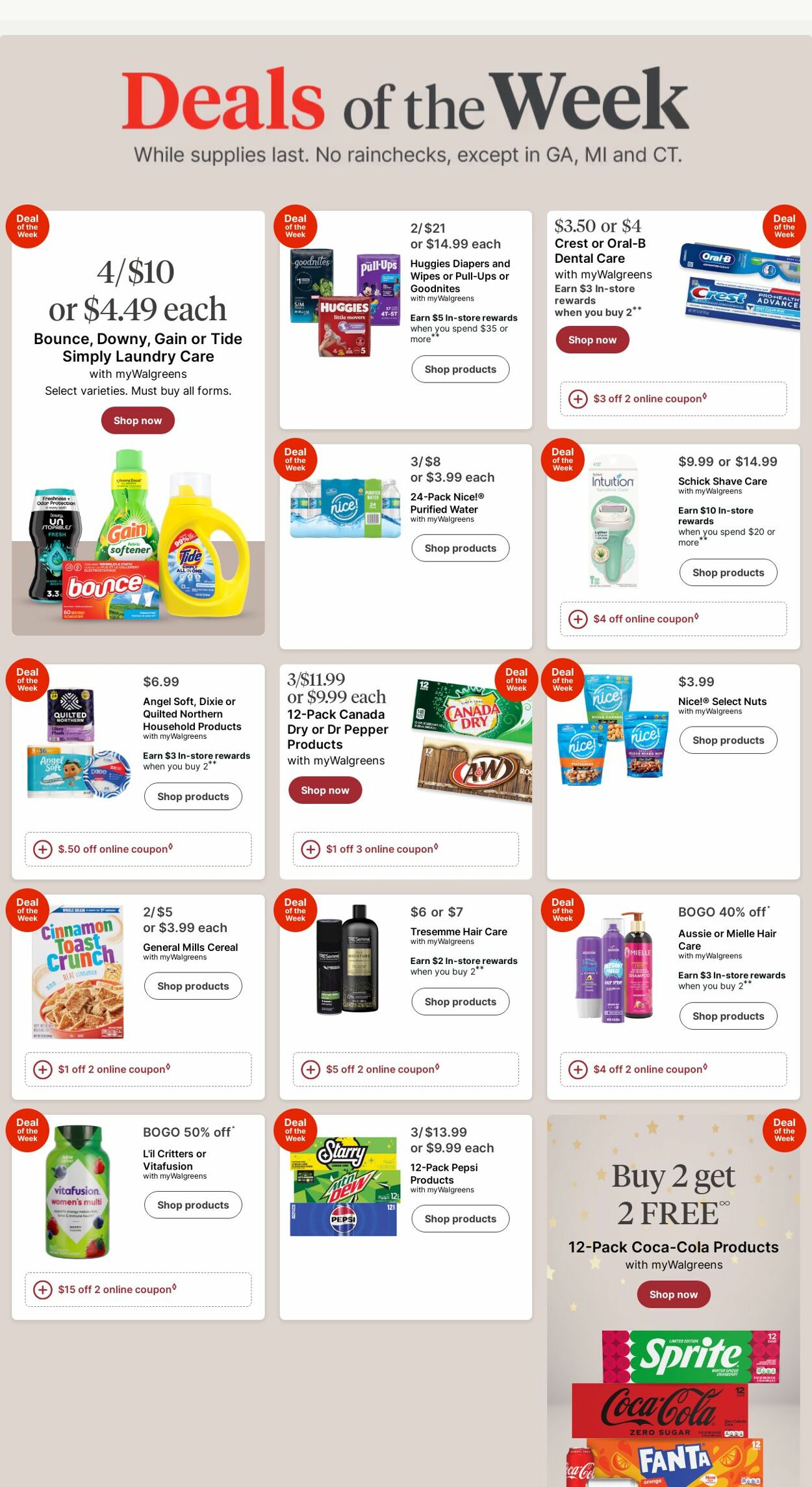 Weekly ad Walgreens 11/18/2024 - 11/27/2024