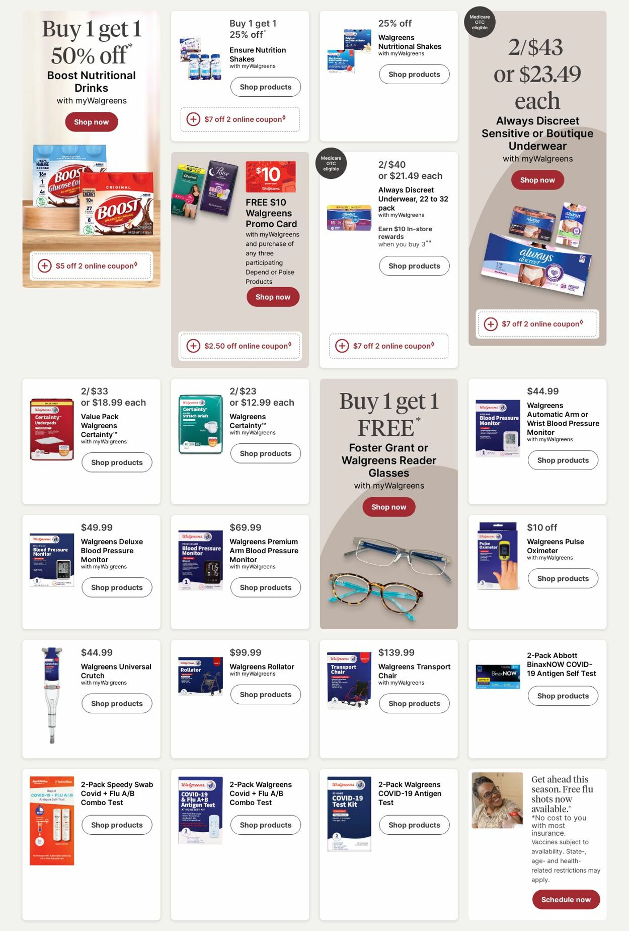 Weekly ad Walgreens 09/01/2025 - 09/10/2025