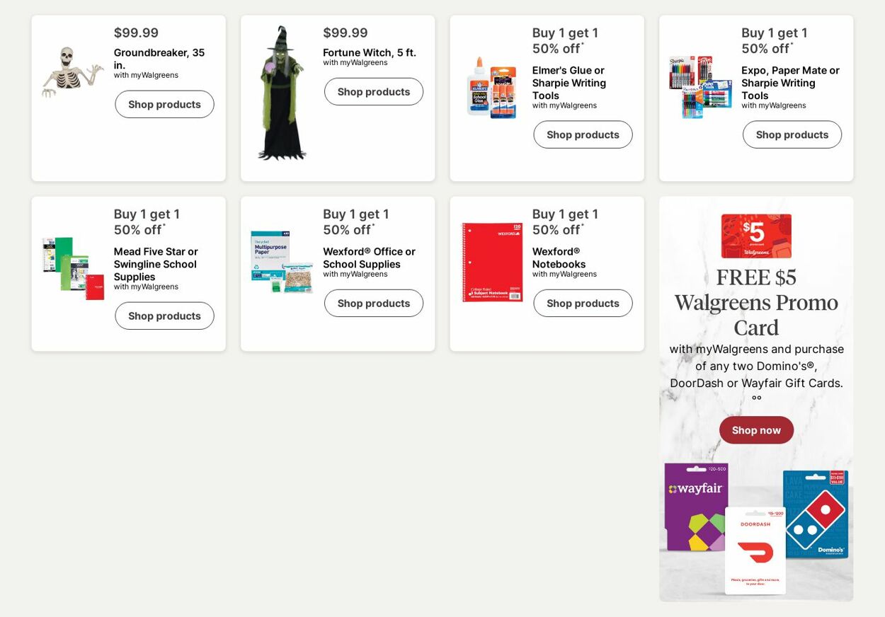 Weekly ad Walgreens 09/01/2025 - 09/10/2025