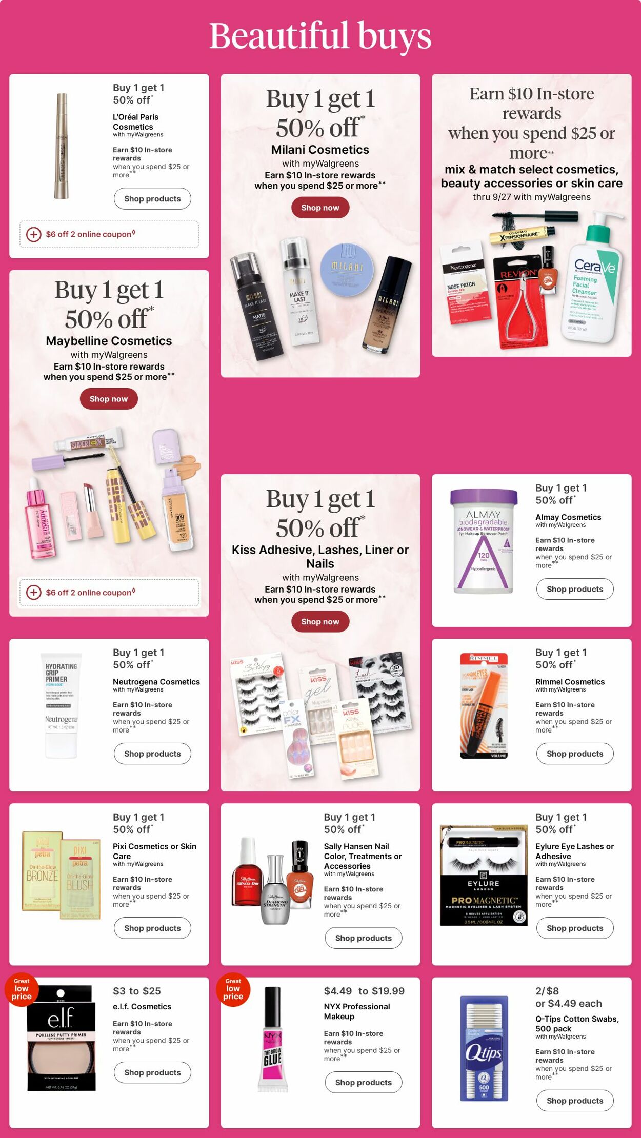 Weekly ad Walgreens 09/01/2025 - 09/10/2025